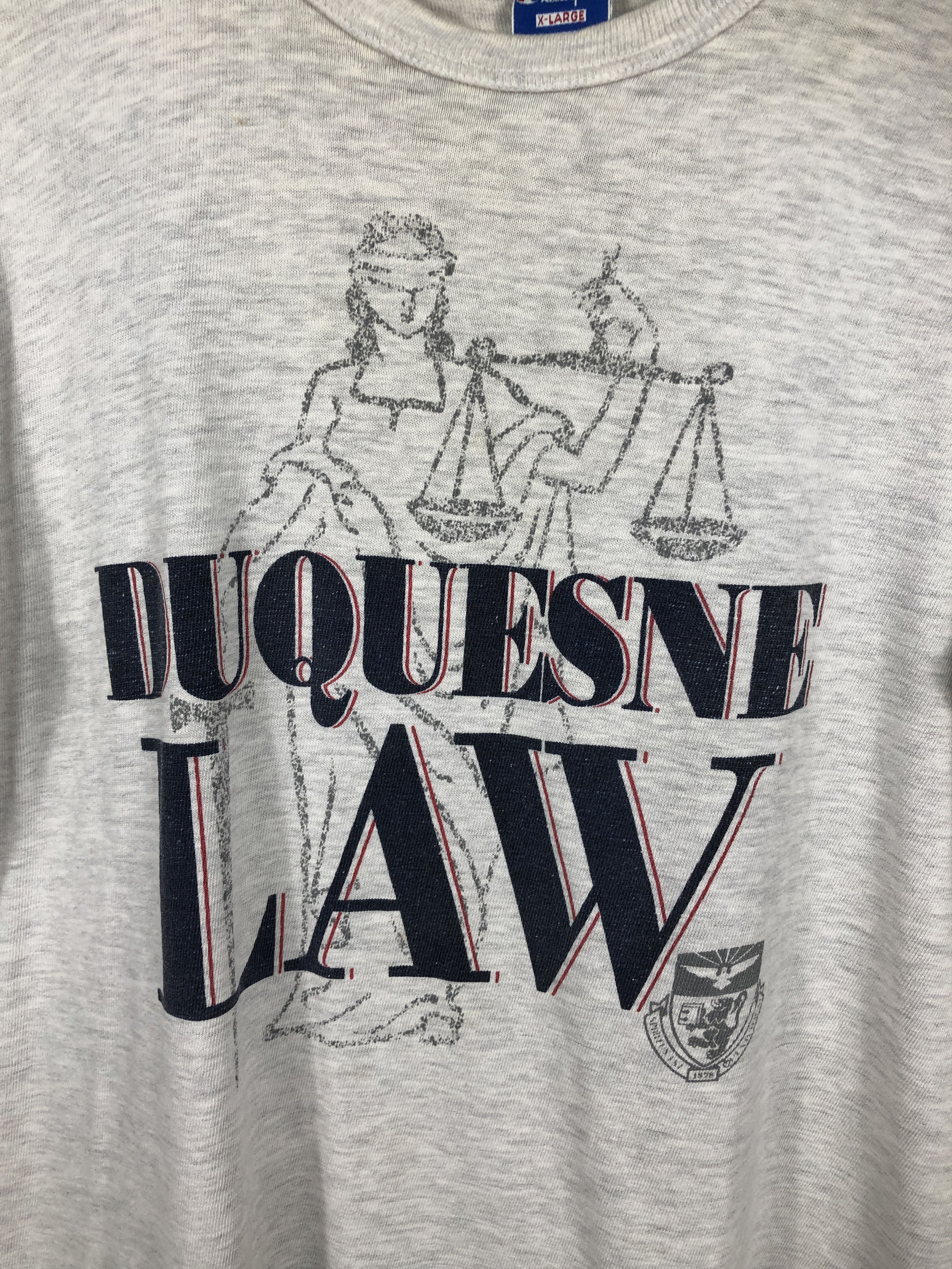 Vintage Champion Duquesne Law School T-Shirt