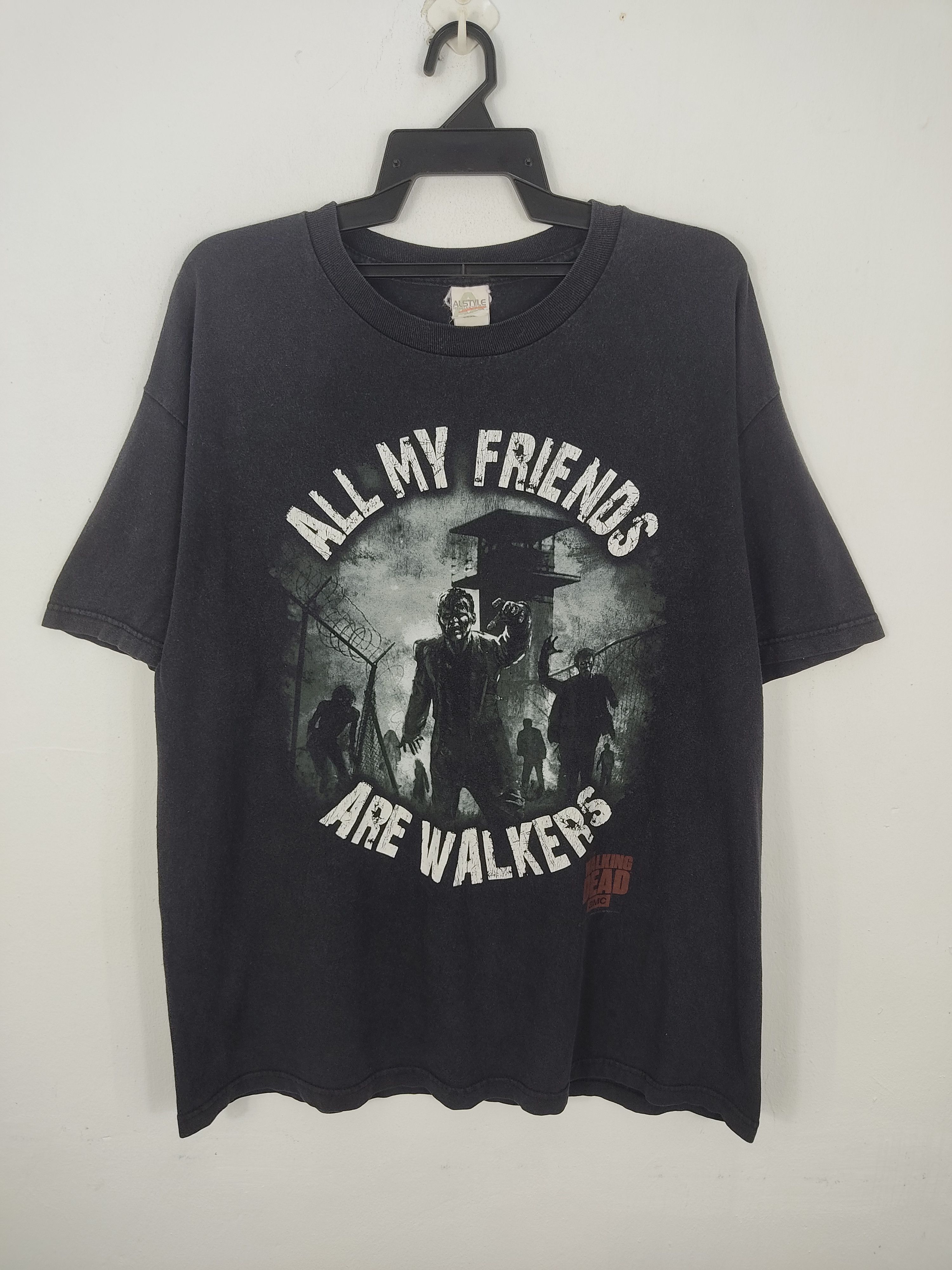 Vintage Vintage Y2K The Walking Dead Series T-Shirt Size US XL / EU 56 / 4 - 1 Thumbnail