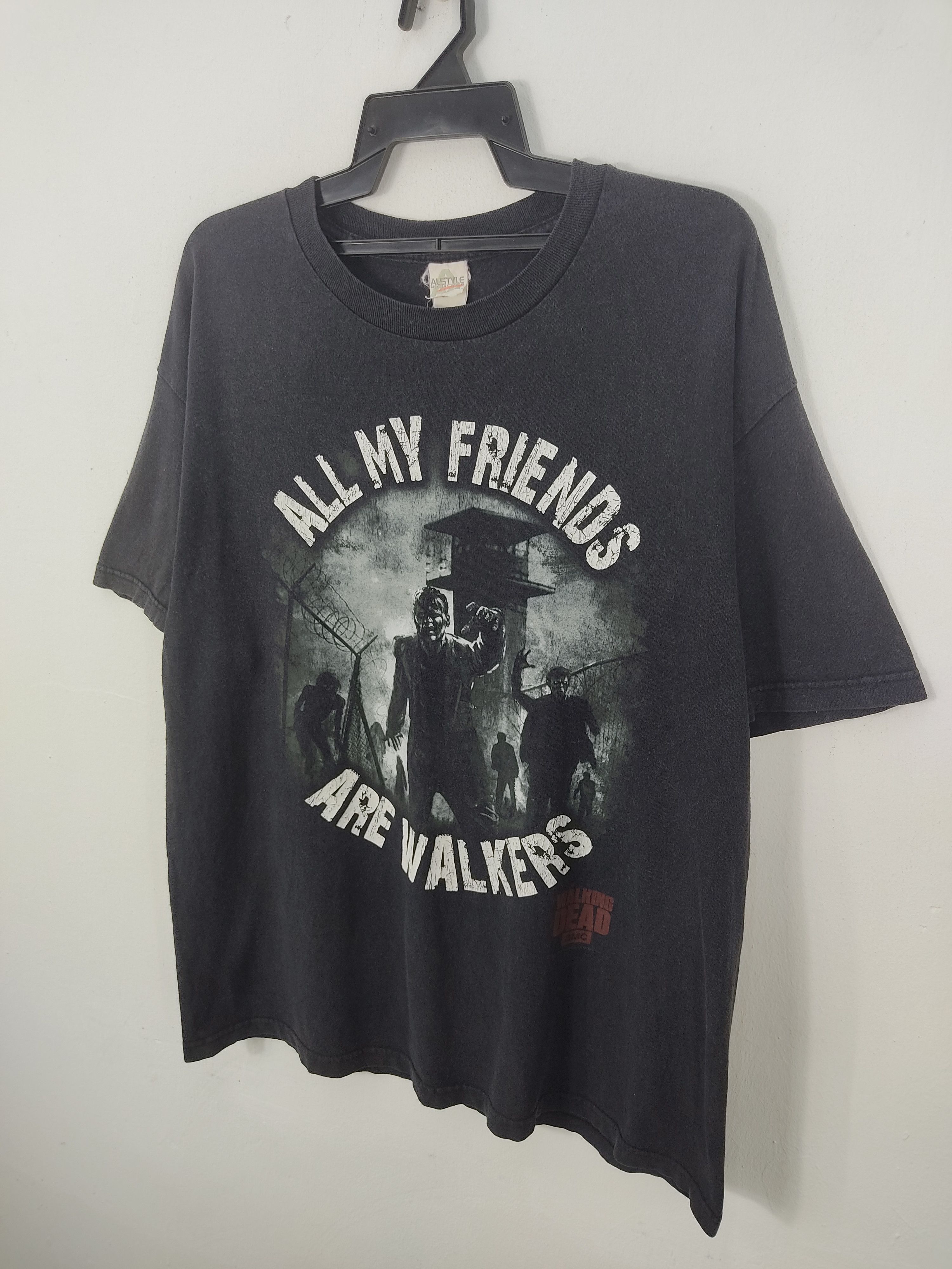 Vintage Vintage Y2K The Walking Dead Series T-Shirt Size US XL / EU 56 / 4 - 2 Thumbnail