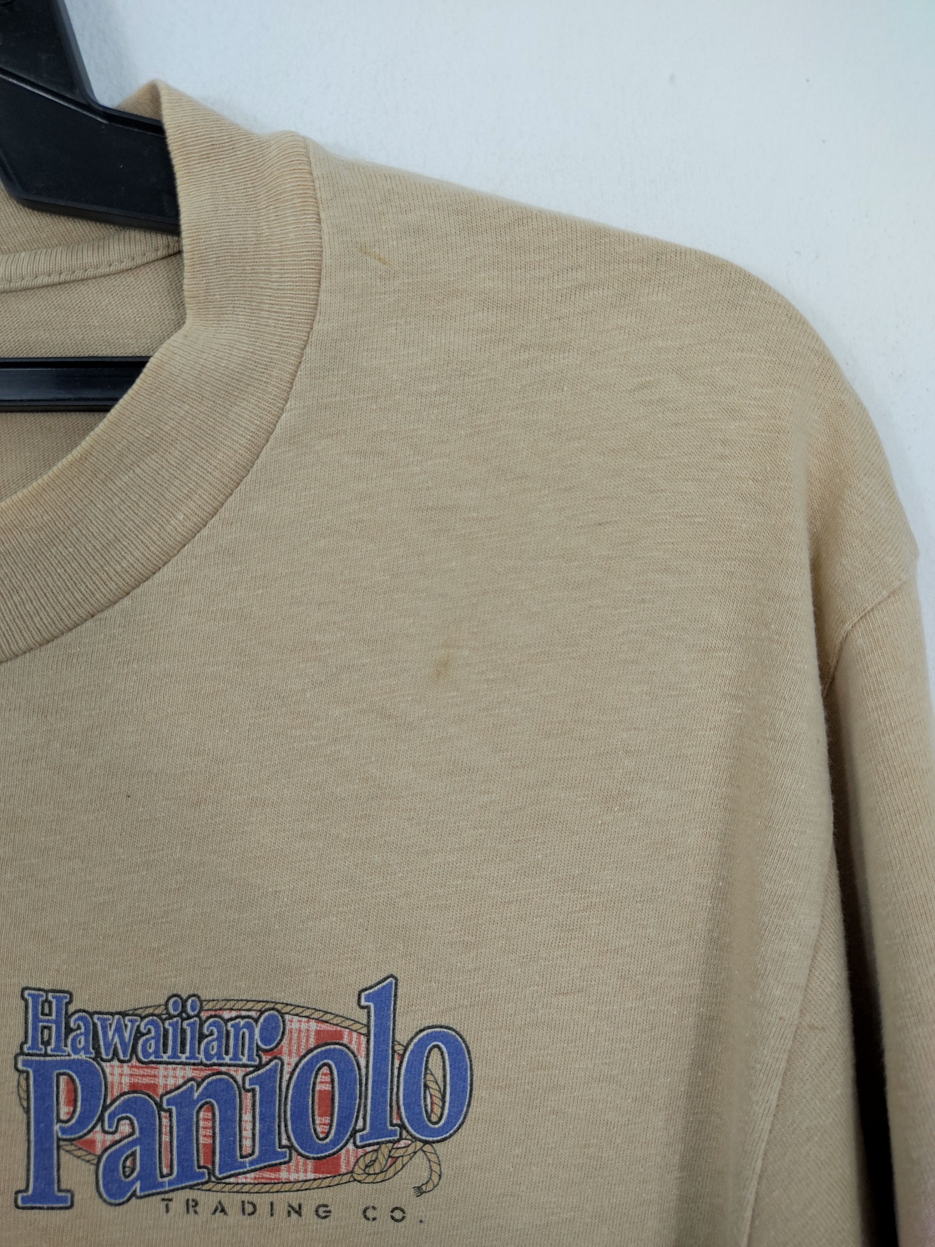 Vintage Vintage 90's Hawaiian Paniolo T-Shirt Size US M / EU 48-50 / 2 - 9 Thumbnail