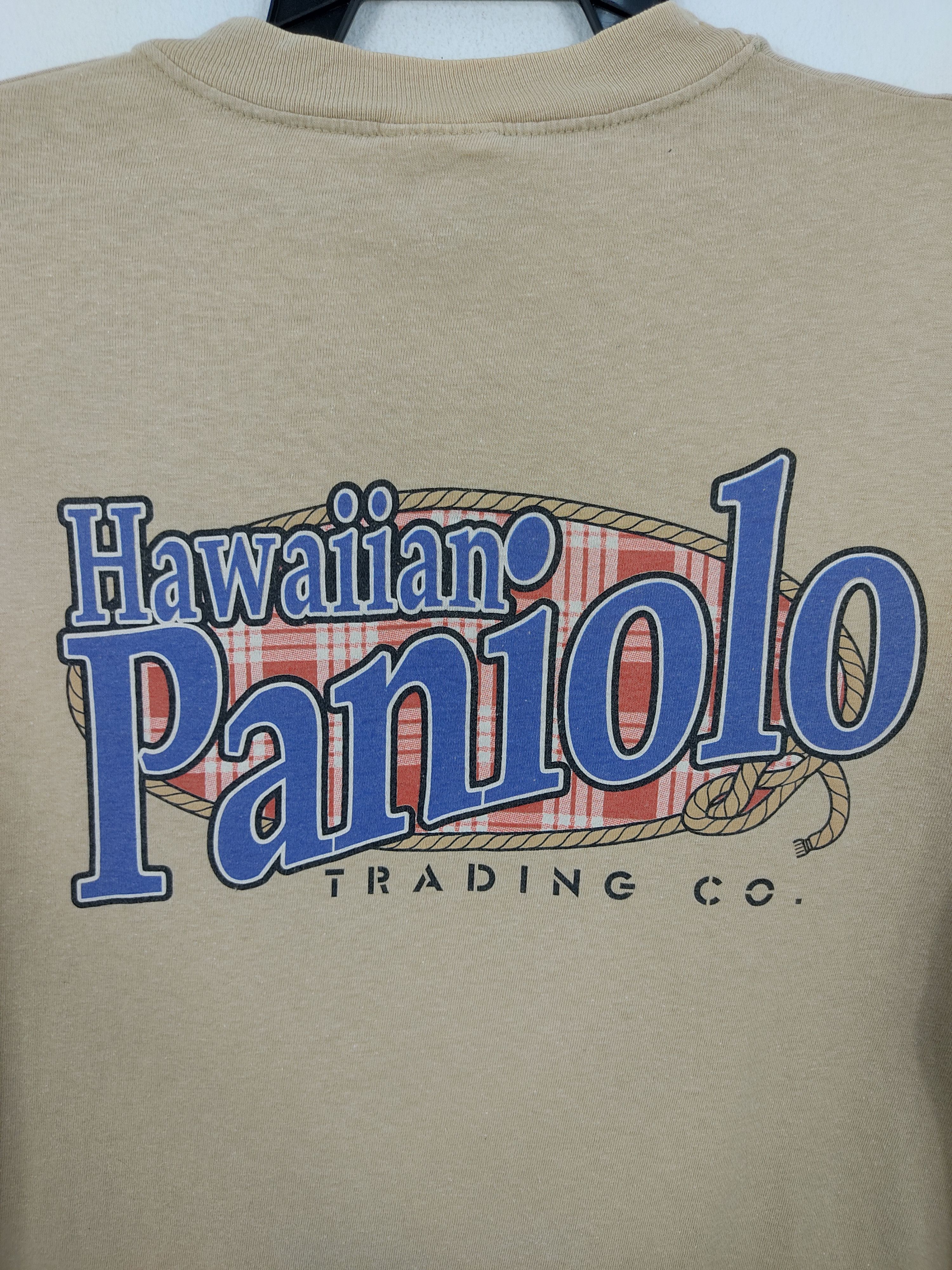 Vintage Vintage 90's Hawaiian Paniolo T-Shirt Size US M / EU 48-50 / 2 - 11 Thumbnail