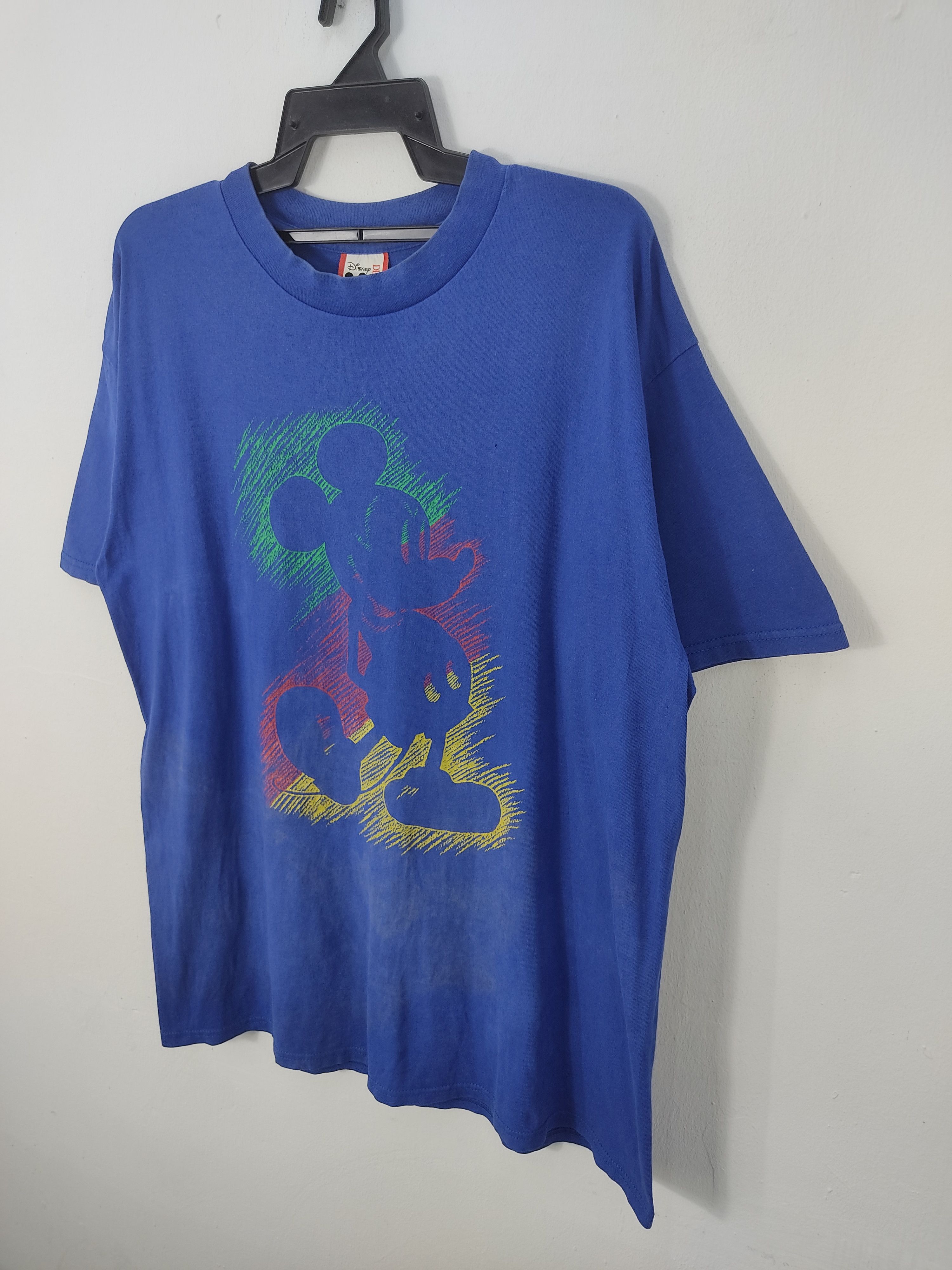 Disney × Mickey Mouse × Vintage Vintage Disney Mickey Mouse T-Shirt Size US XL / EU 56 / 4 - 2 Thumbnail