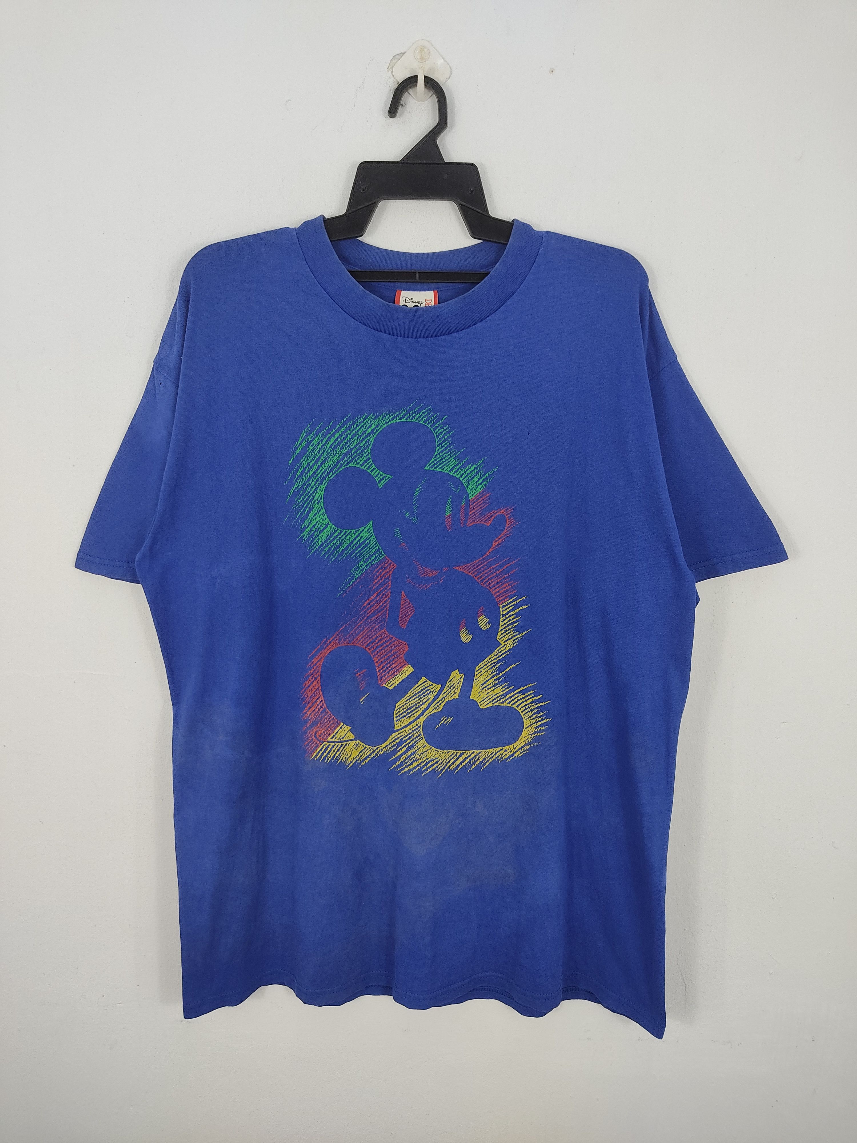Disney × Mickey Mouse × Vintage Vintage Disney Mickey Mouse T-Shirt Size US XL / EU 56 / 4 - 1 Thumbnail
