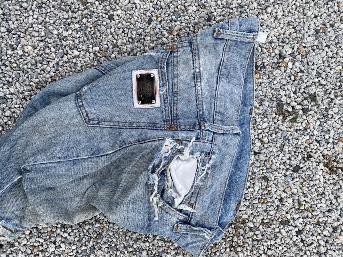 Dolce & Gabbana Thrashed Dolce & Gabbana 10 Gold Jeans -46- Size 34" / US 12 / IT 48 - 11 Thumbnail
