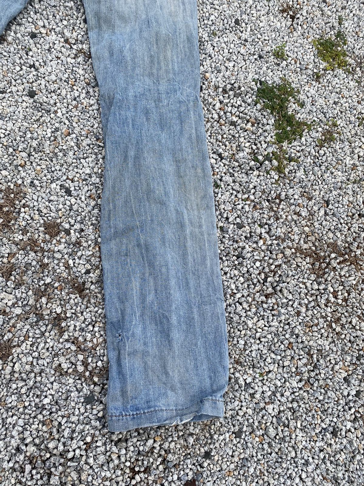 Dolce & Gabbana Thrashed Dolce & Gabbana 10 Gold Jeans -46- Size 34" / US 12 / IT 48 - 21 Thumbnail