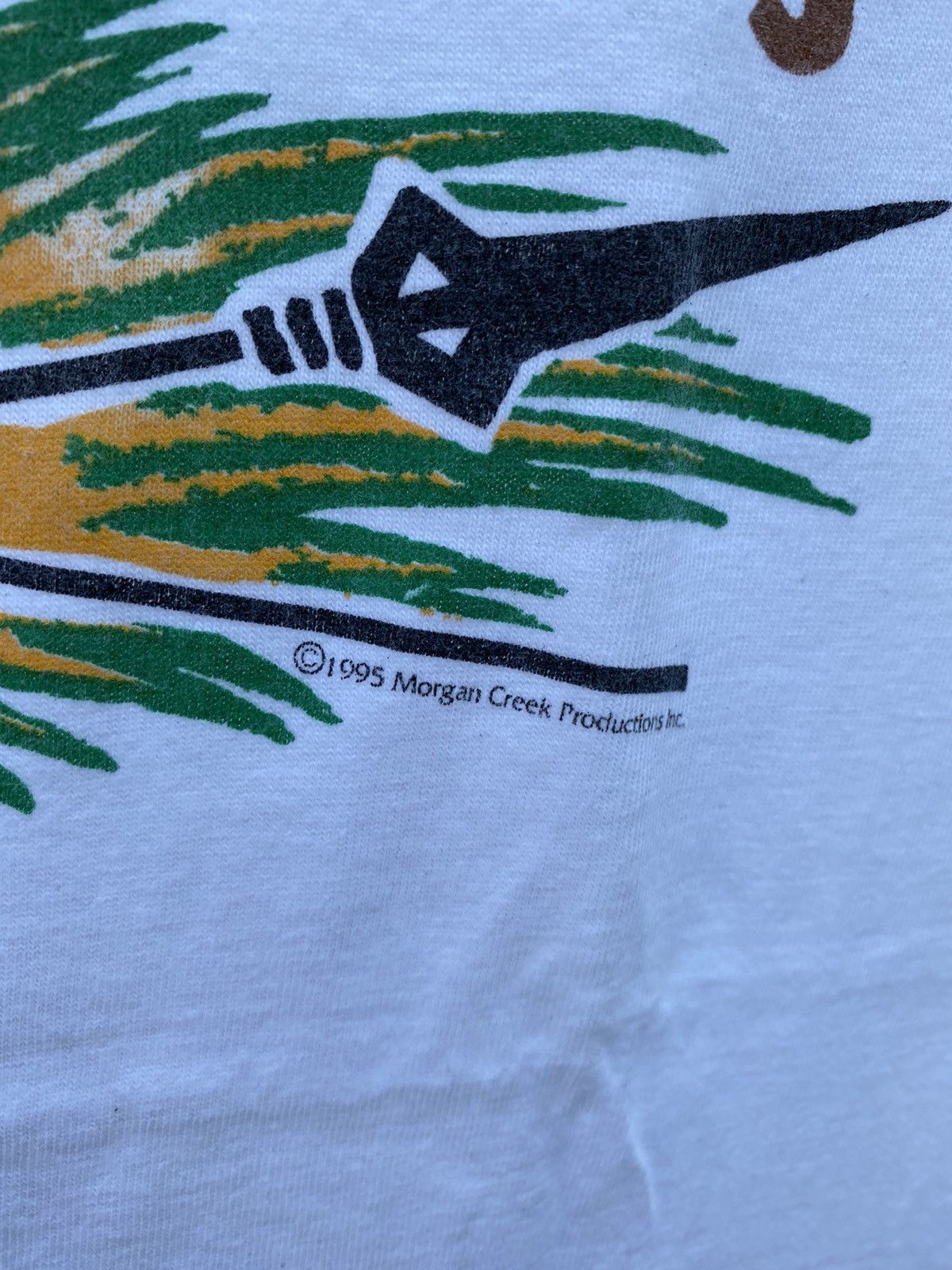 Vintage Ace Ventura Jim Carrey Movie Tshirt Morgan Greek Production Size US L / EU 52-54 / 3 - 2 Thumbnail