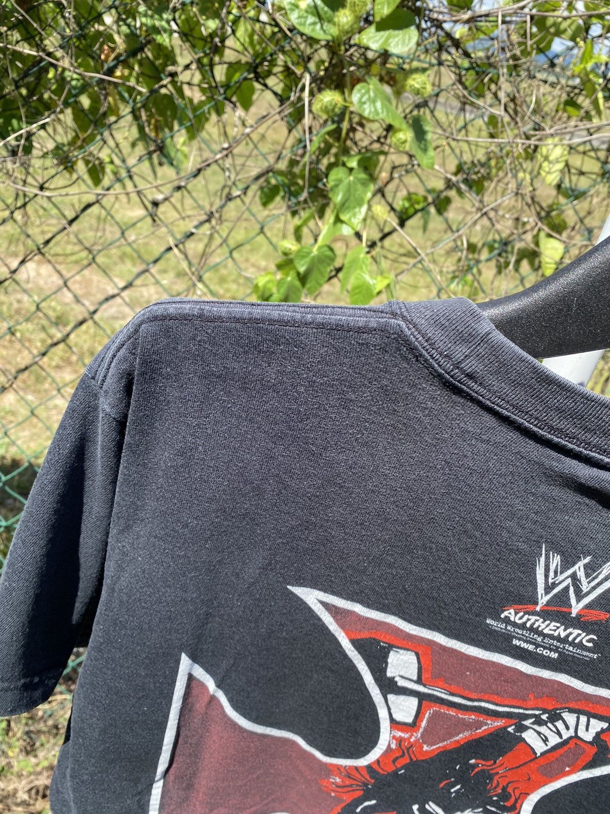 Vintage × WWE 2005 Triple H - Bring The Hammer Down T-shirt Size US L / EU 52-54 / 3 - 13 Thumbnail