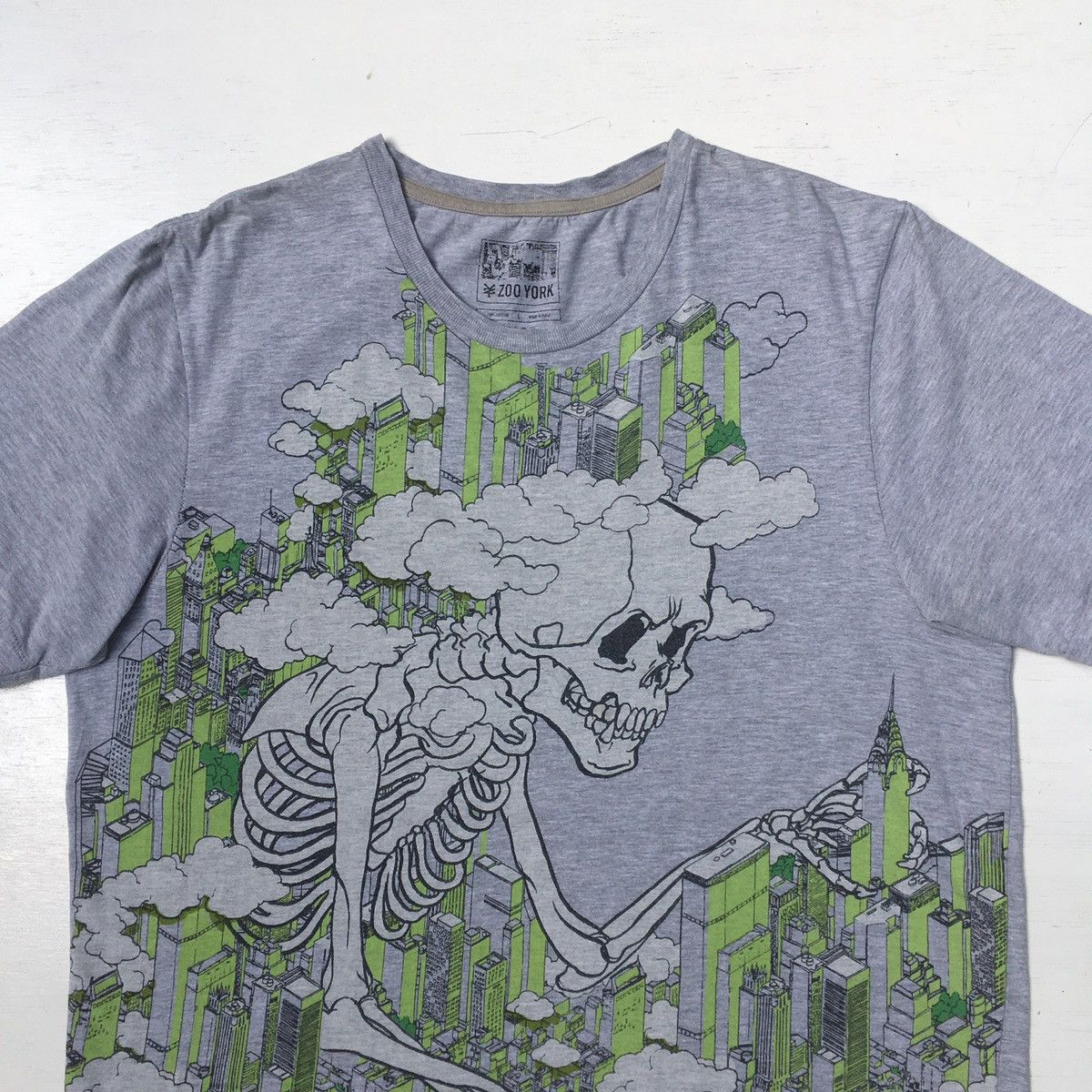 Affliction × Zoo York LAST DROP ‼️ Zoo York Big Print T-shirt Skeleton Size US L / EU 52-54 / 3 - 2 Thumbnail