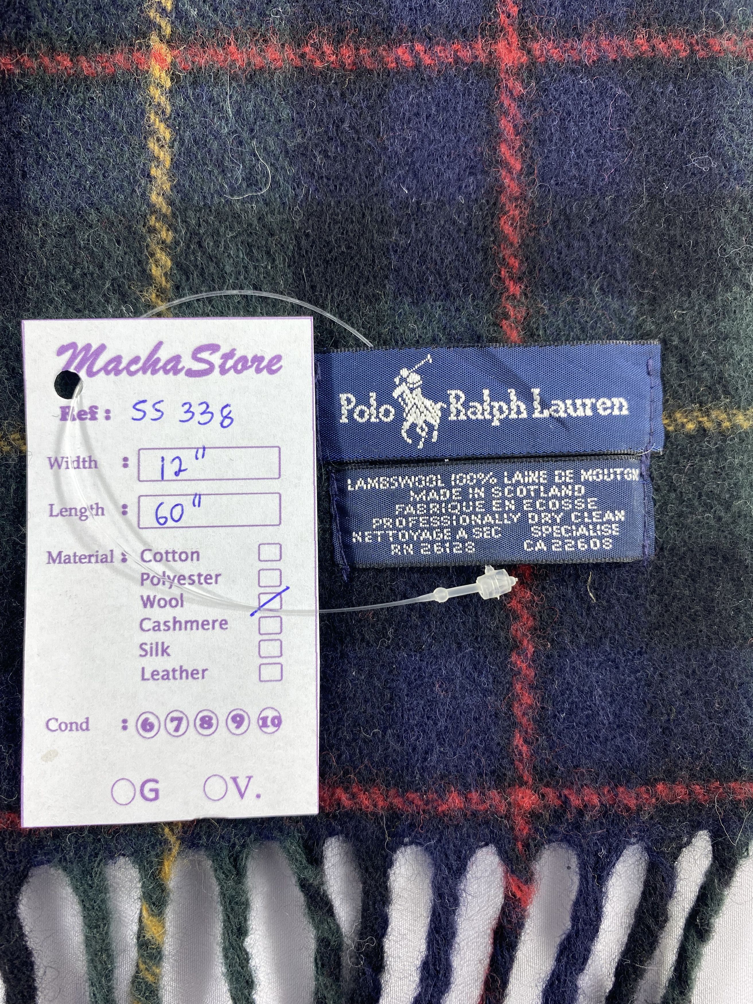Polo Ralph Lauren Polo Ralph Lauren Scarf / Muffler / Neckwear Size ONE SIZE - 4 Thumbnail