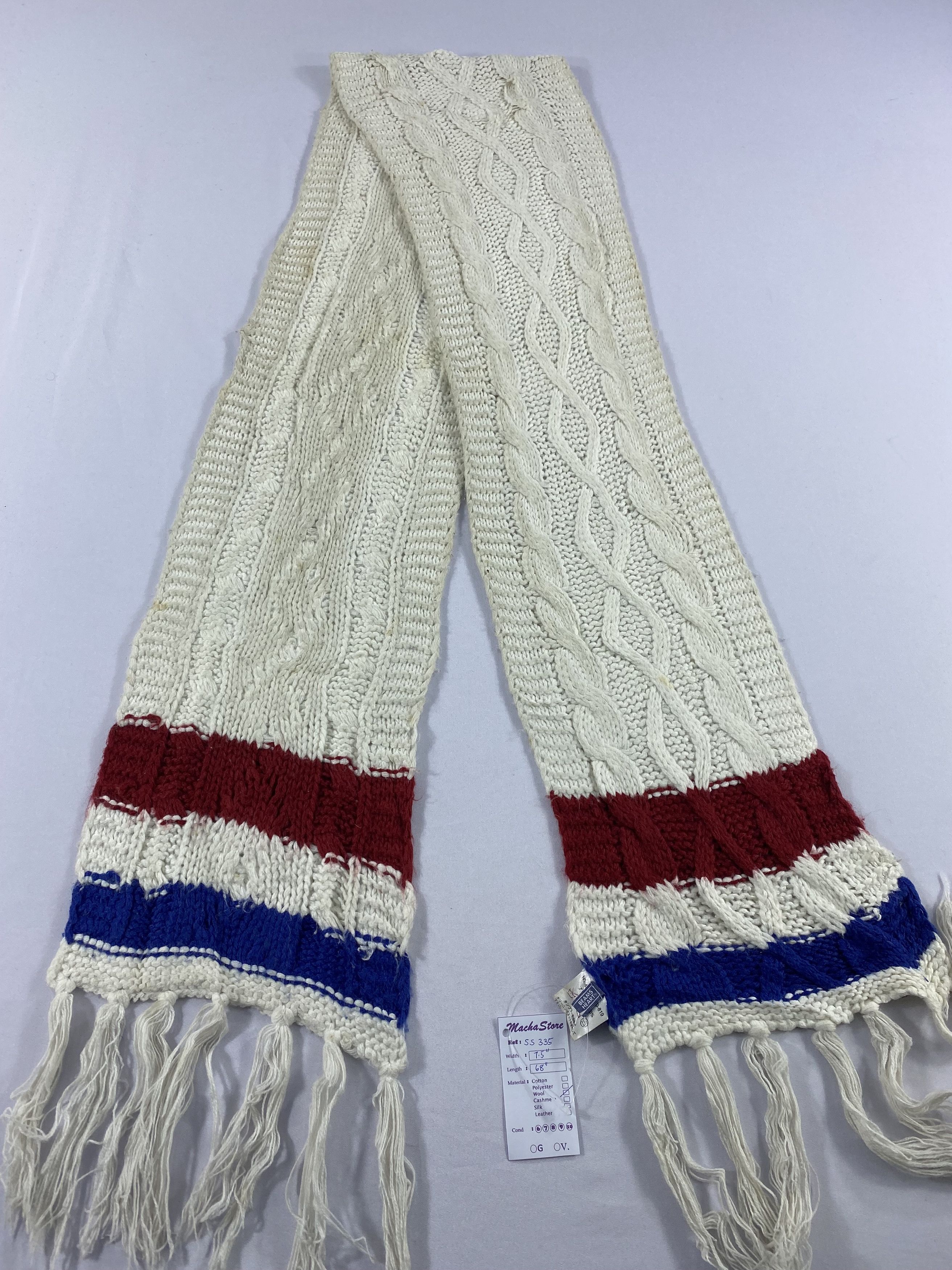 Beams Plus Beams Heart Scarf / Muffler / Neckwear Size ONE SIZE - 7 Thumbnail