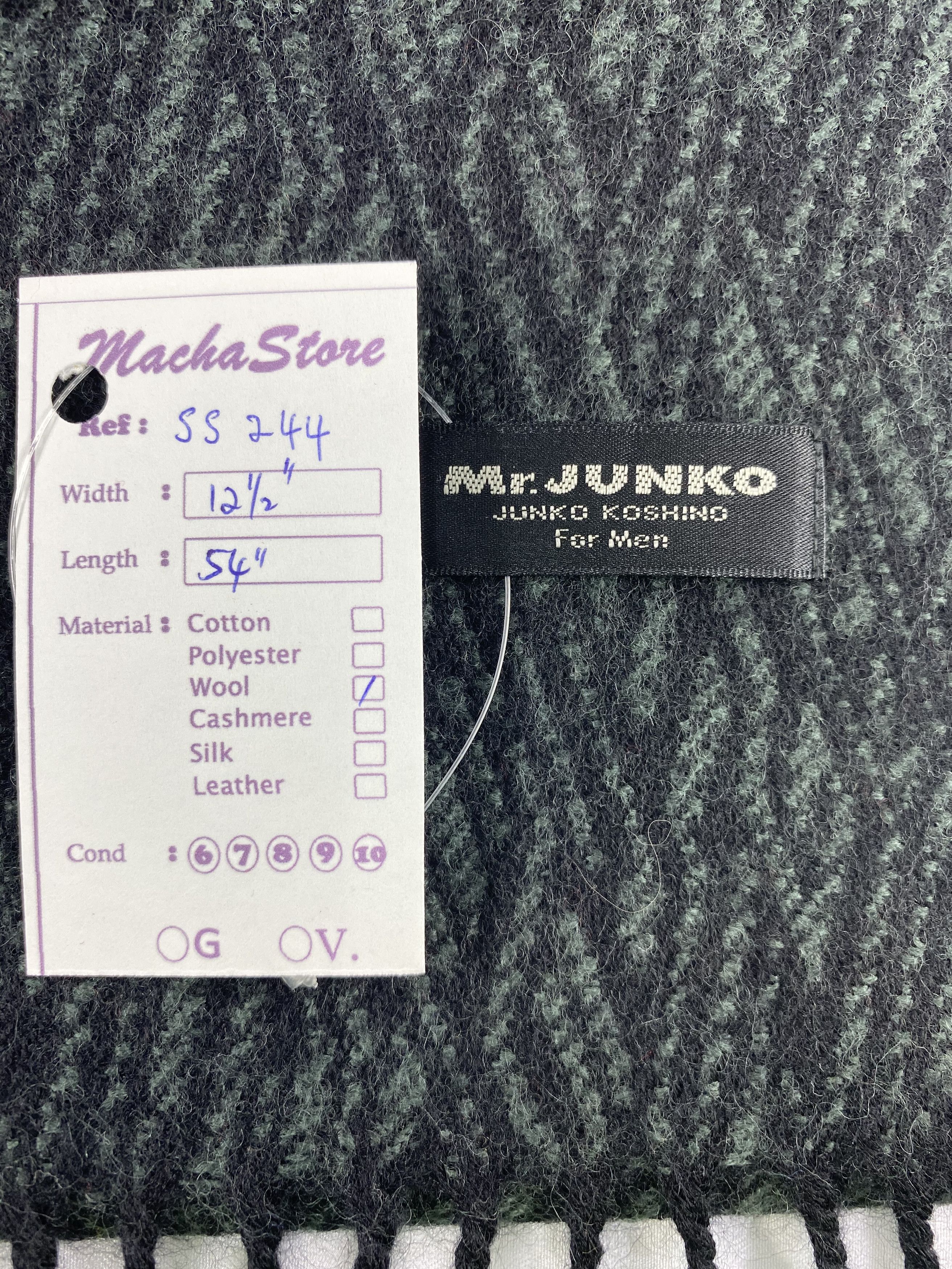Mr. Junko Mr. Junko Scarf / Muffler / Neckwear Size ONE SIZE - 5 Thumbnail