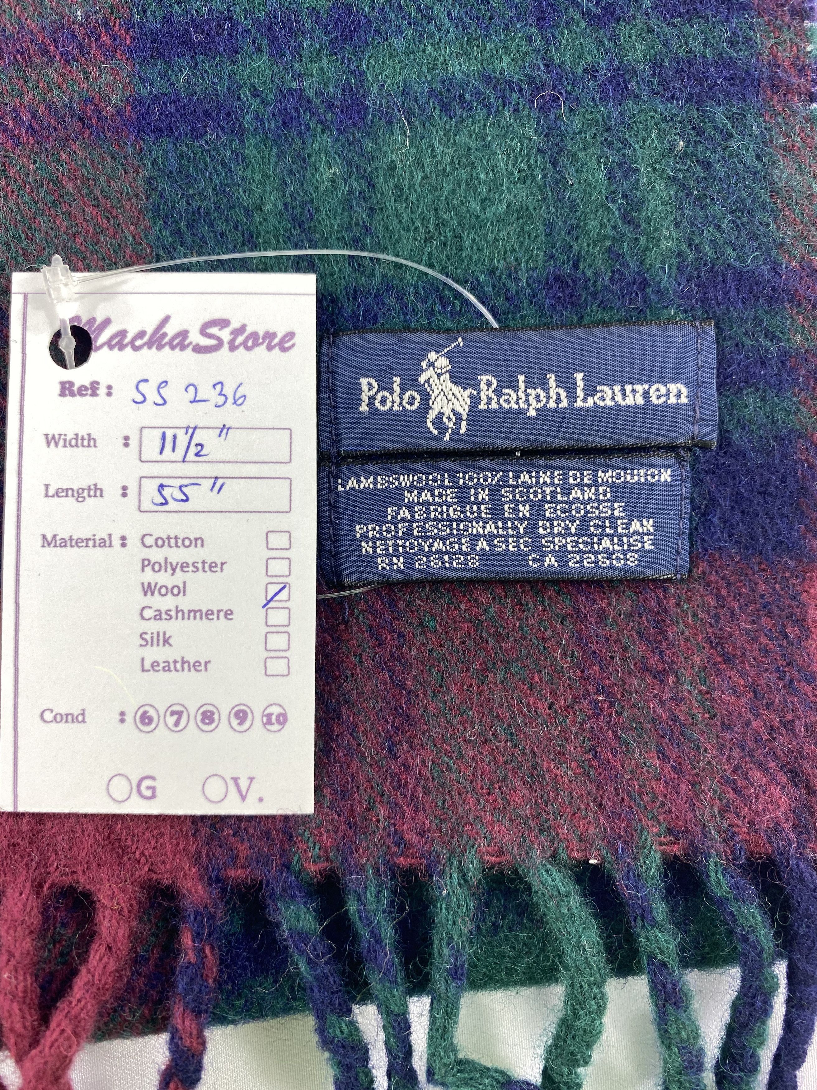 Polo Ralph Lauren Polo Ralph Lauren Scarf / Muffler / Neckwear Size ONE SIZE - 5 Thumbnail