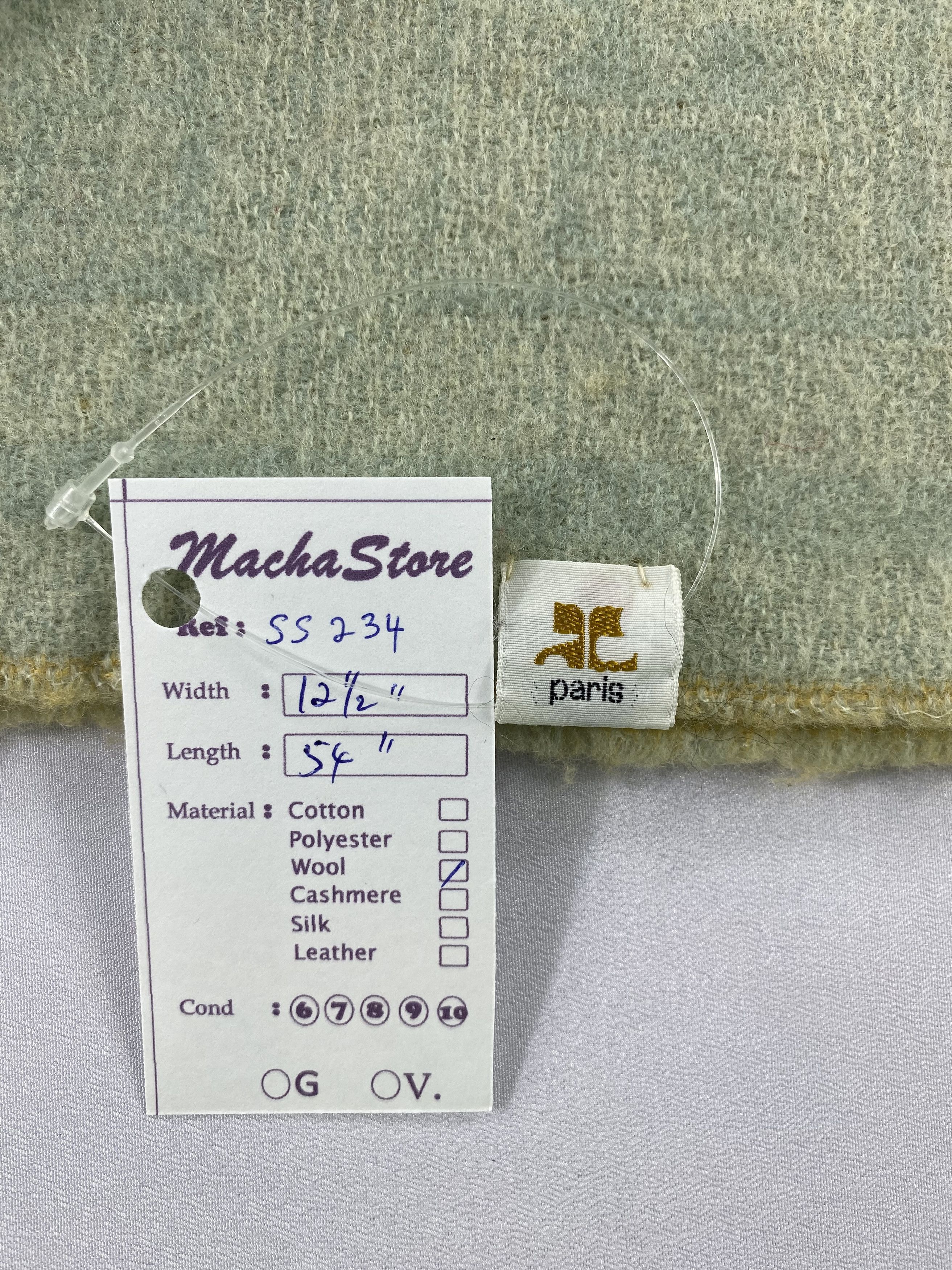 Courreges Courreges Scarf / Muffler / Neckwear Size ONE SIZE - 5 Thumbnail