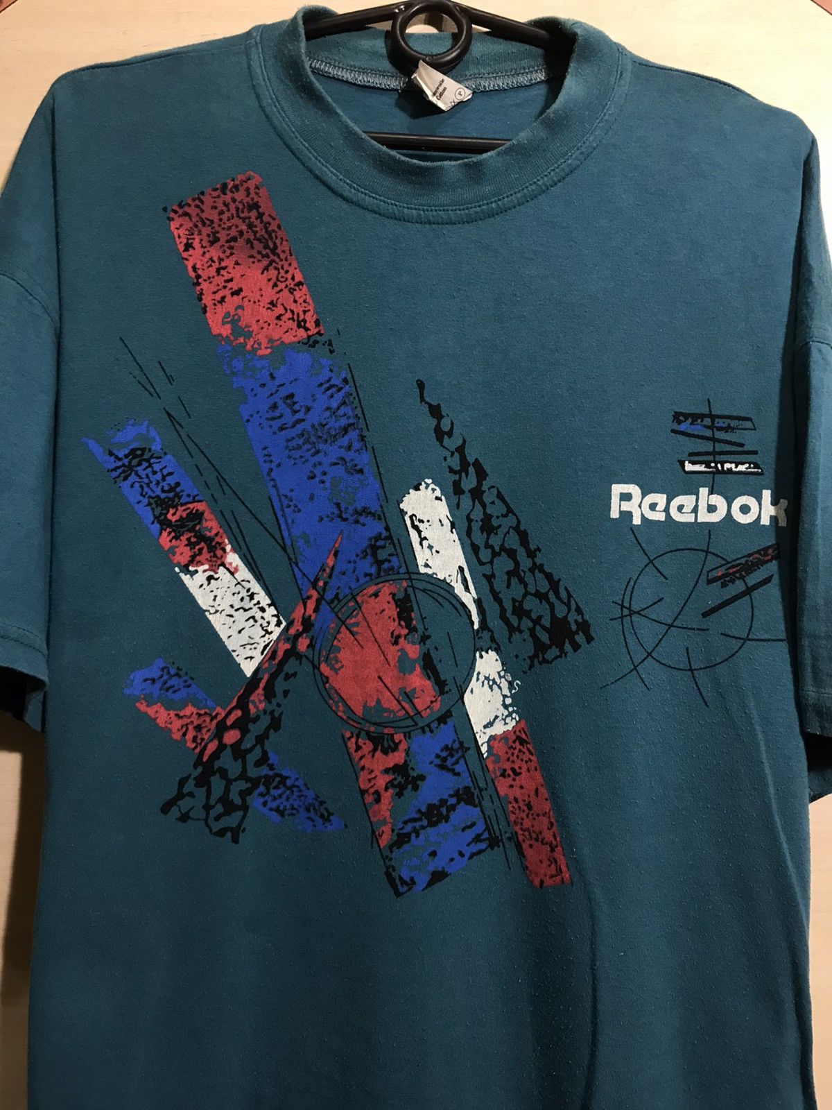 Reebok × Vintage Reebok streetwear vintage tee Size US XL / EU 56 / 4 - 3 Thumbnail