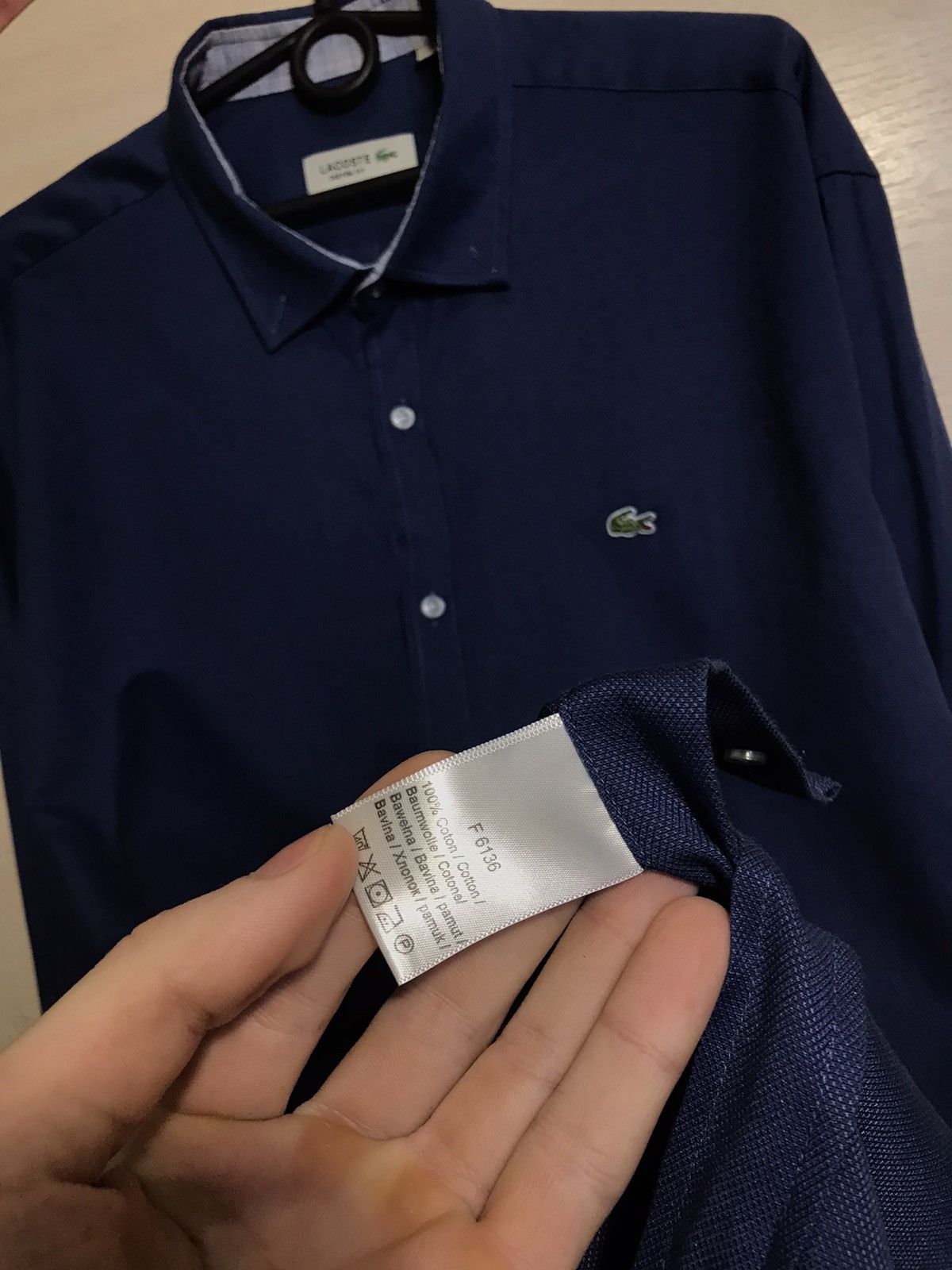 Lacoste Lacoste luxury streetwear shirt Size US XL / EU 56 / 4 - 6 Thumbnail