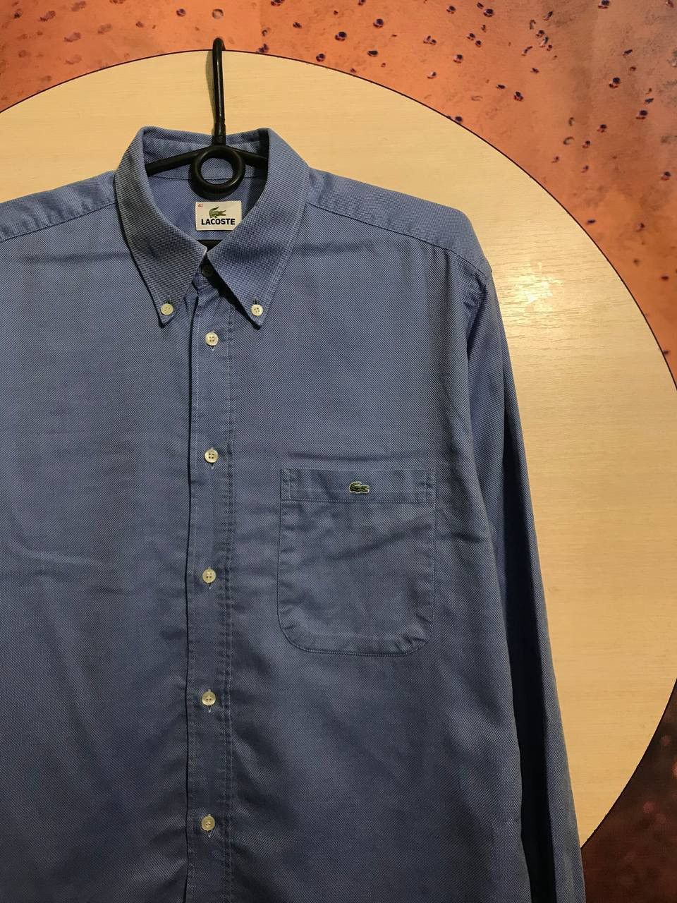 Lacoste × Vintage Lacoste luxury vintage streetwear shirt Size US L / EU 52-54 / 3 - 1 Thumbnail