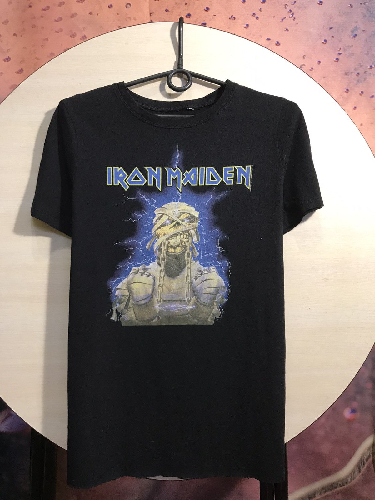 Band Tees × Iron Maiden × Vintage Vintage Iron maiden band rock tee Size US S / EU 44-46 / 1 - 2 Thumbnail