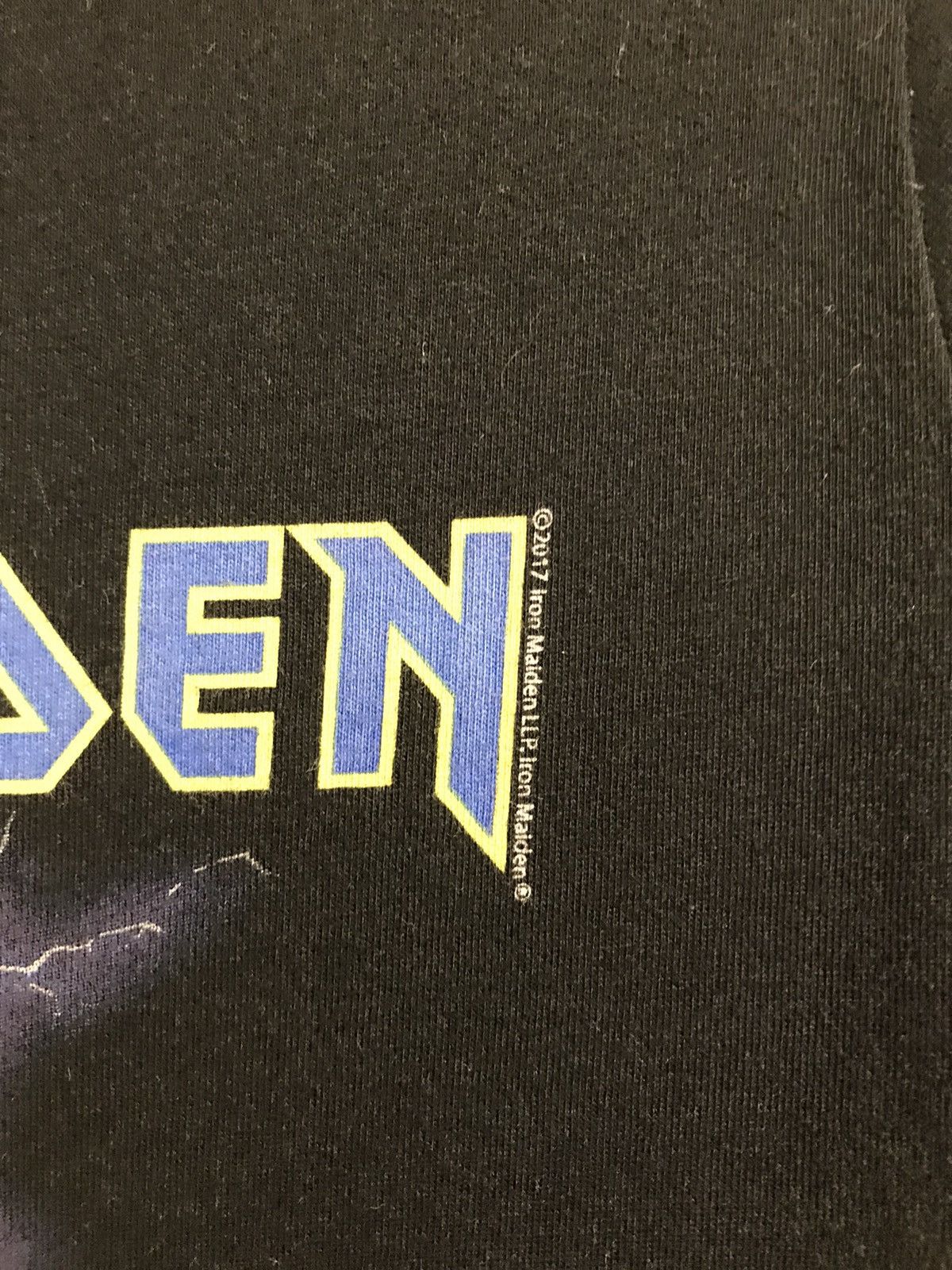 Band Tees × Iron Maiden × Vintage Vintage Iron maiden band rock tee Size US S / EU 44-46 / 1 - 4 Thumbnail