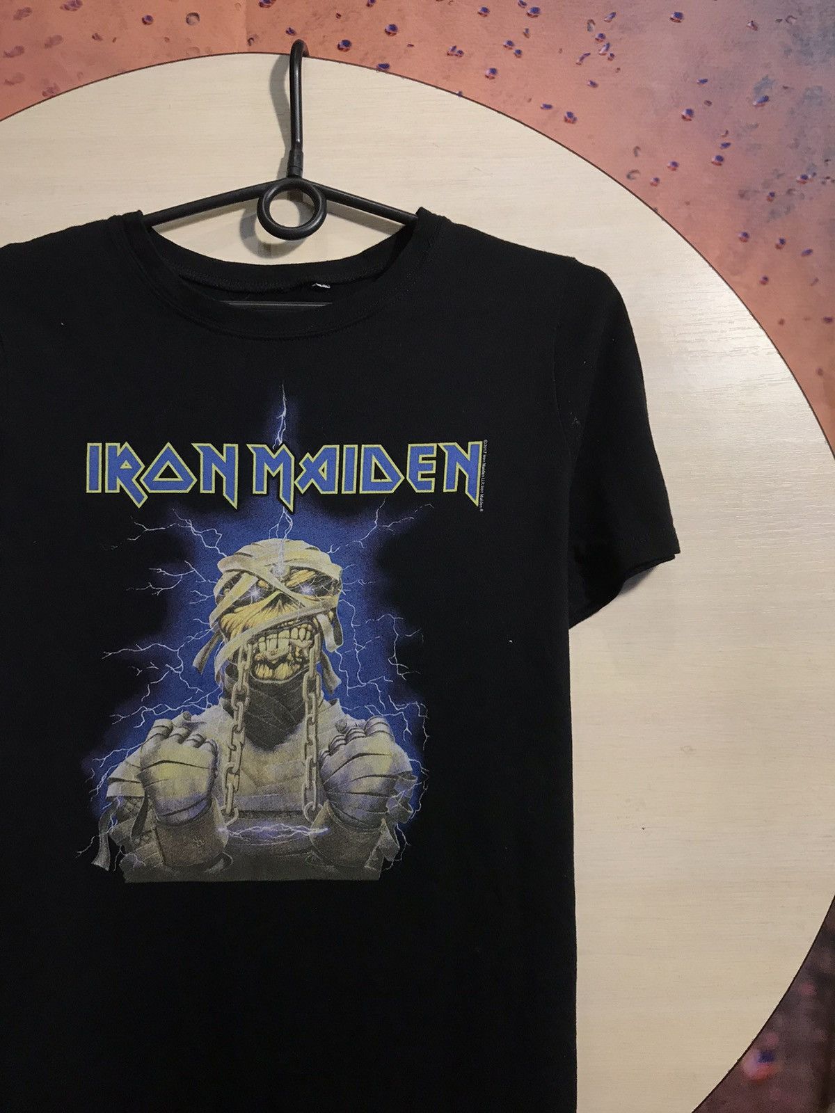 Band Tees × Iron Maiden × Vintage Vintage Iron maiden band rock tee Size US S / EU 44-46 / 1 - 1 Thumbnail