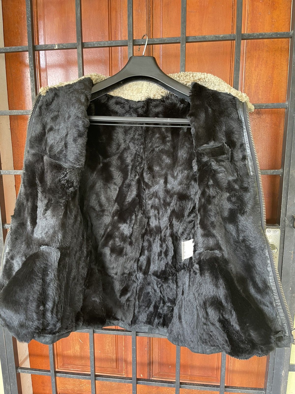 Palomo Spain Vintage EEL COOZY LEATHER JACKET Size US L / EU 52-54 / 3 - 11 Thumbnail