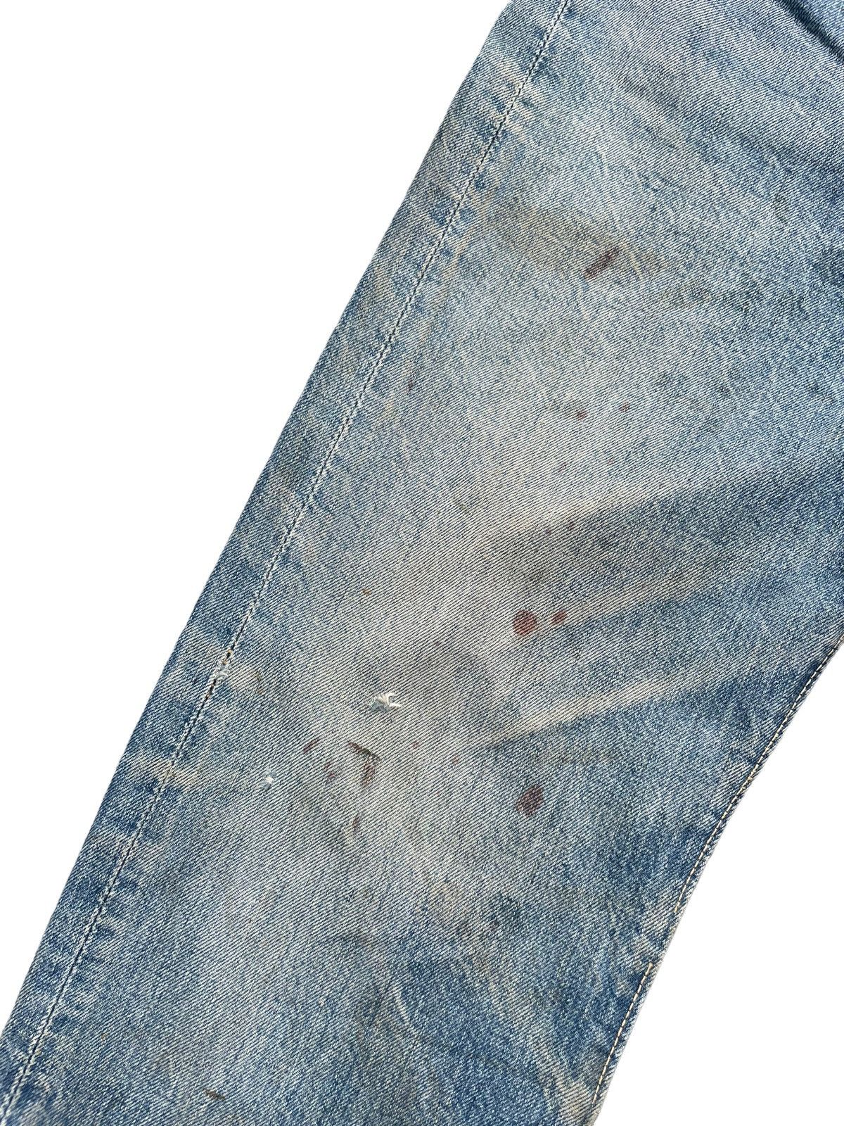 Big John Vintage Big John Half Selvedge Distresed Denim Size US 34 / EU 50 - 5 Thumbnail