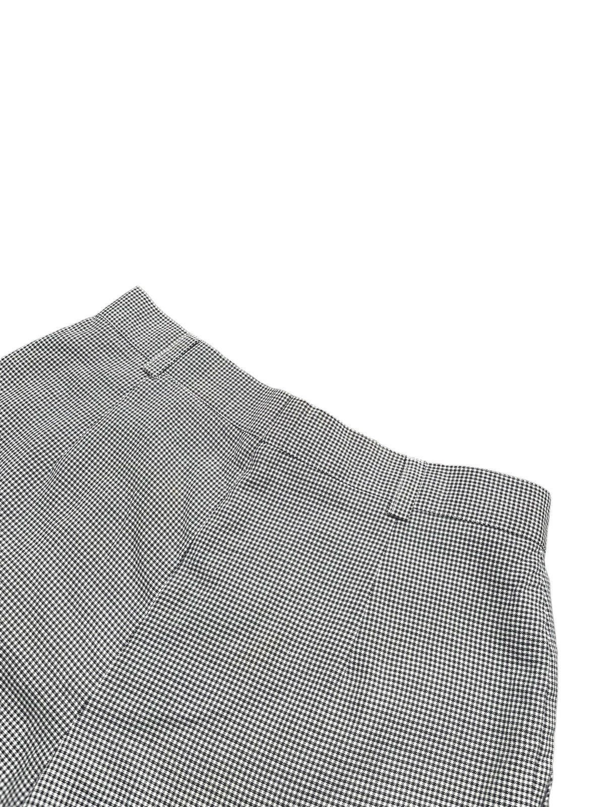 Designer Escada Margaretha Ley Checkered Trouser Size 33" - 9 Thumbnail