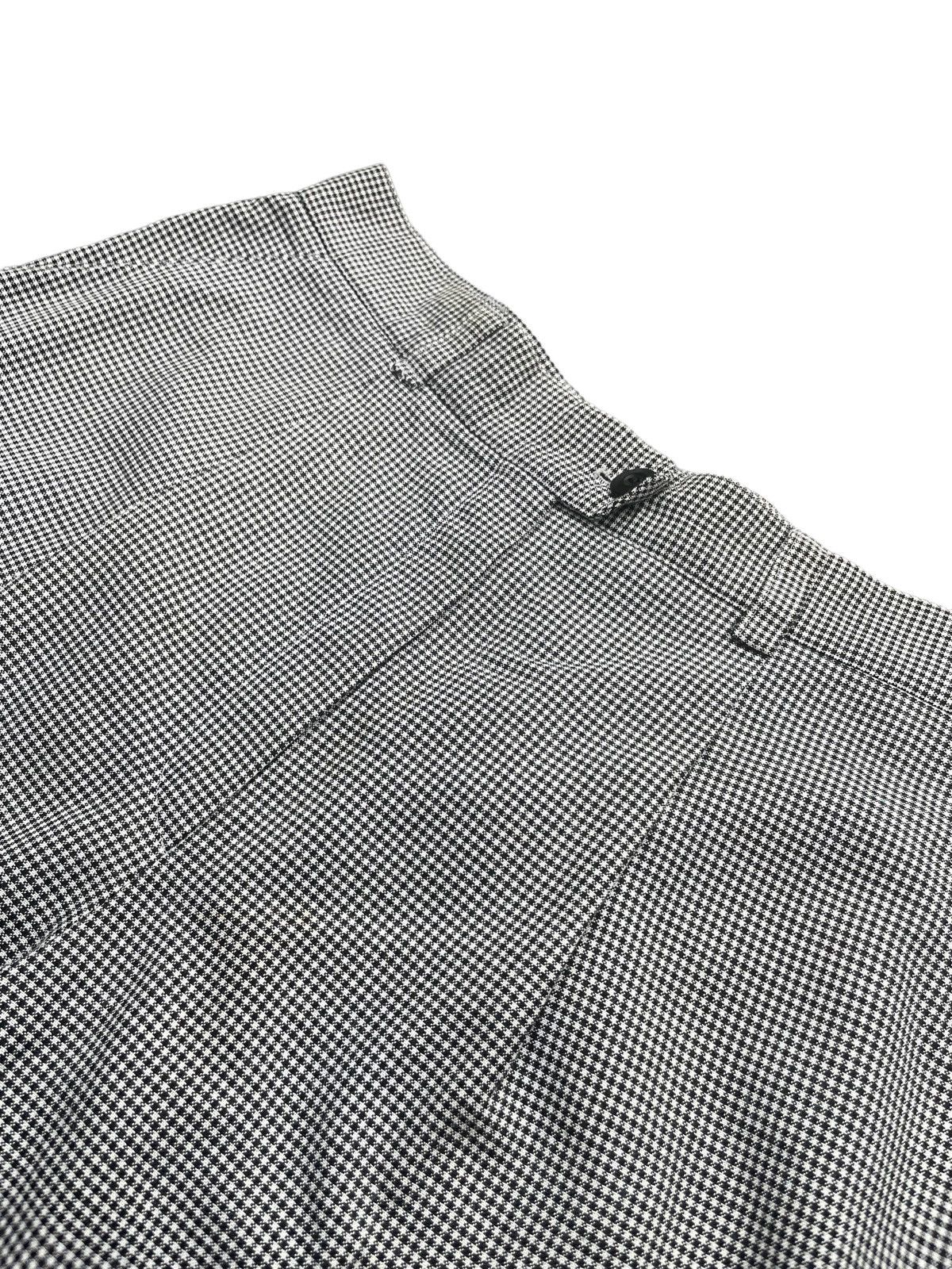 Designer Escada Margaretha Ley Checkered Trouser Size 33" - 6 Thumbnail