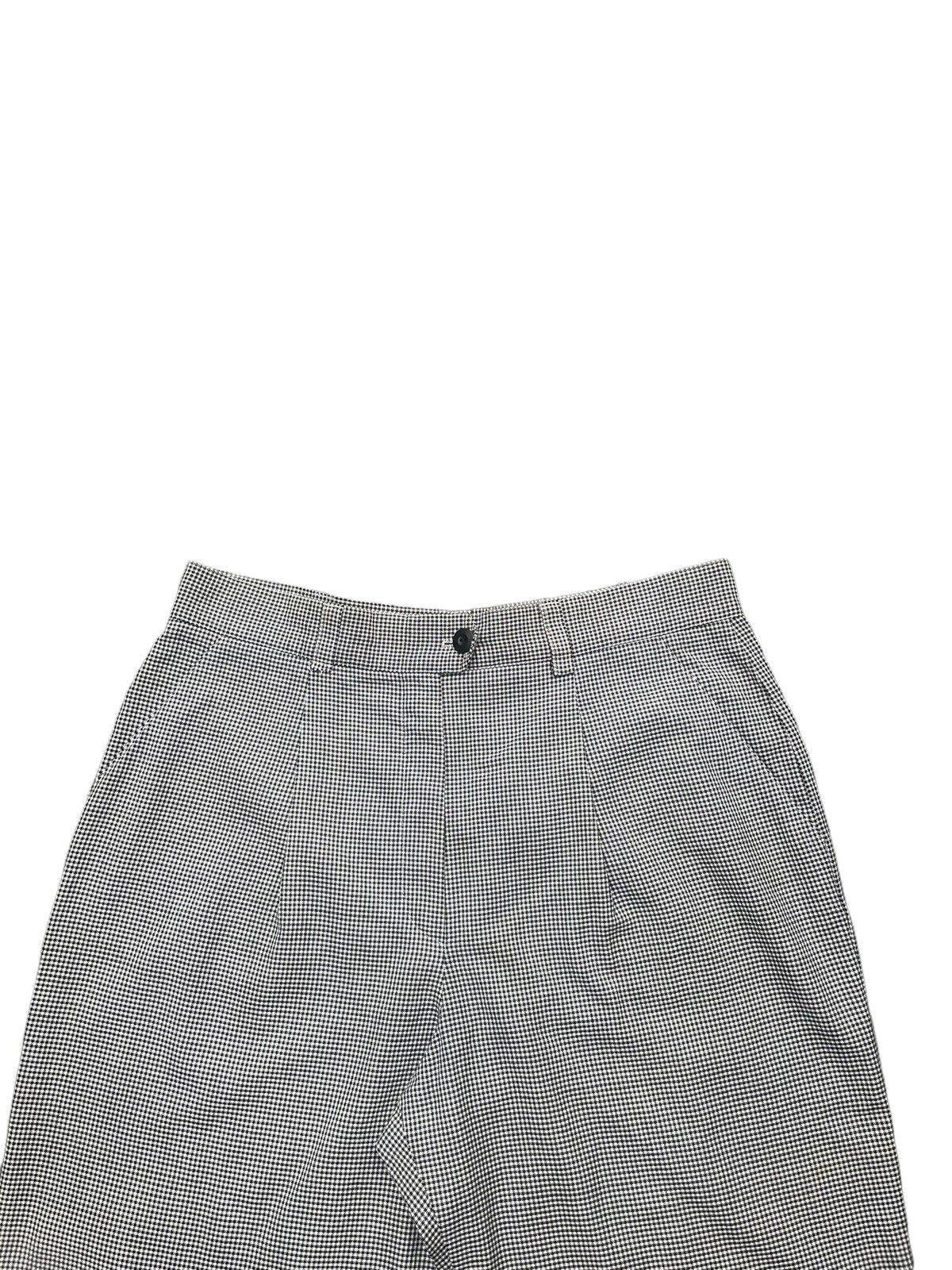 Designer Escada Margaretha Ley Checkered Trouser Size 33" - 4 Thumbnail