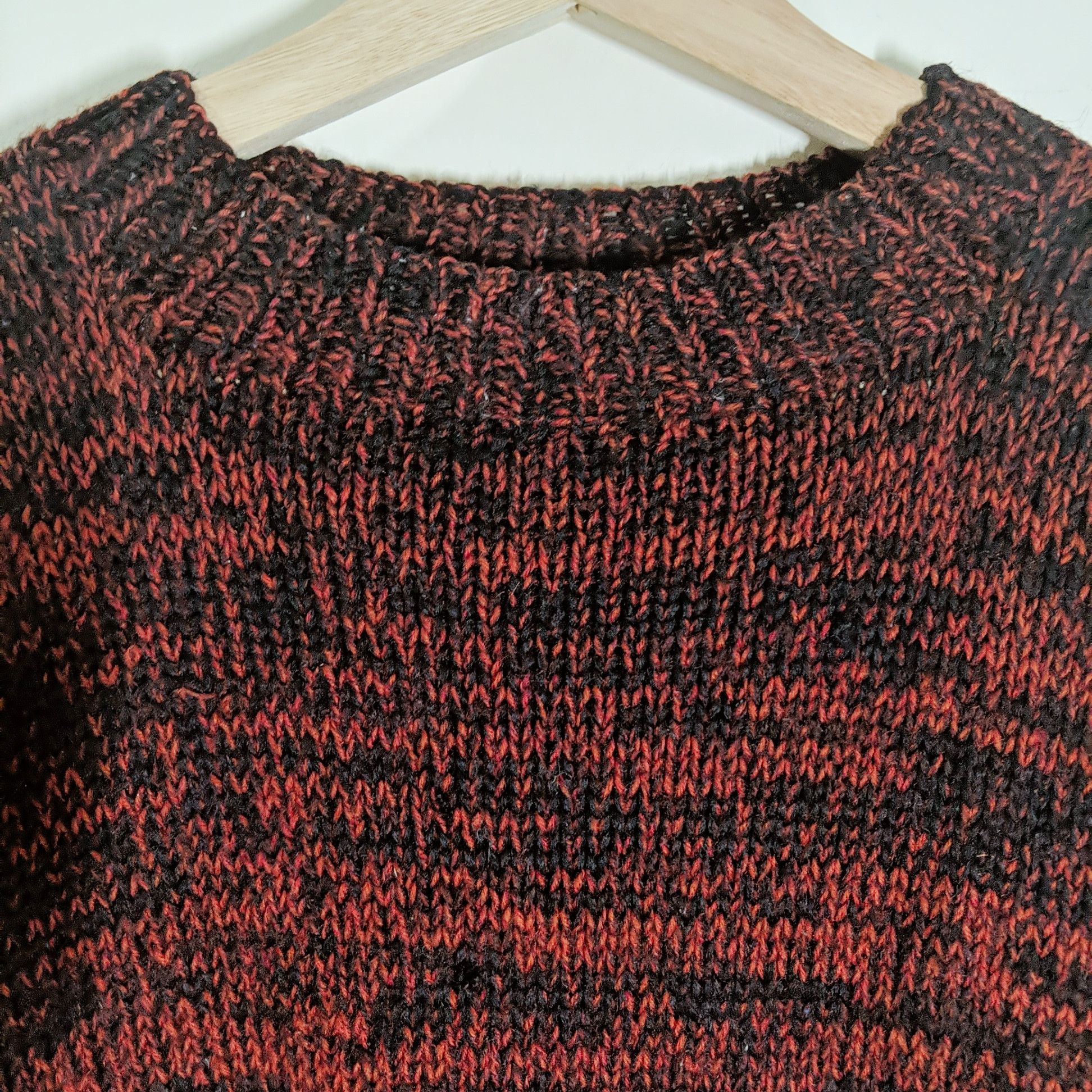 Aran Isles Knitwear × Japanese Brand Vintage Unbranded Knitwear Sweater Jumper Size US M / EU 48-50 / 2 - 2 Thumbnail