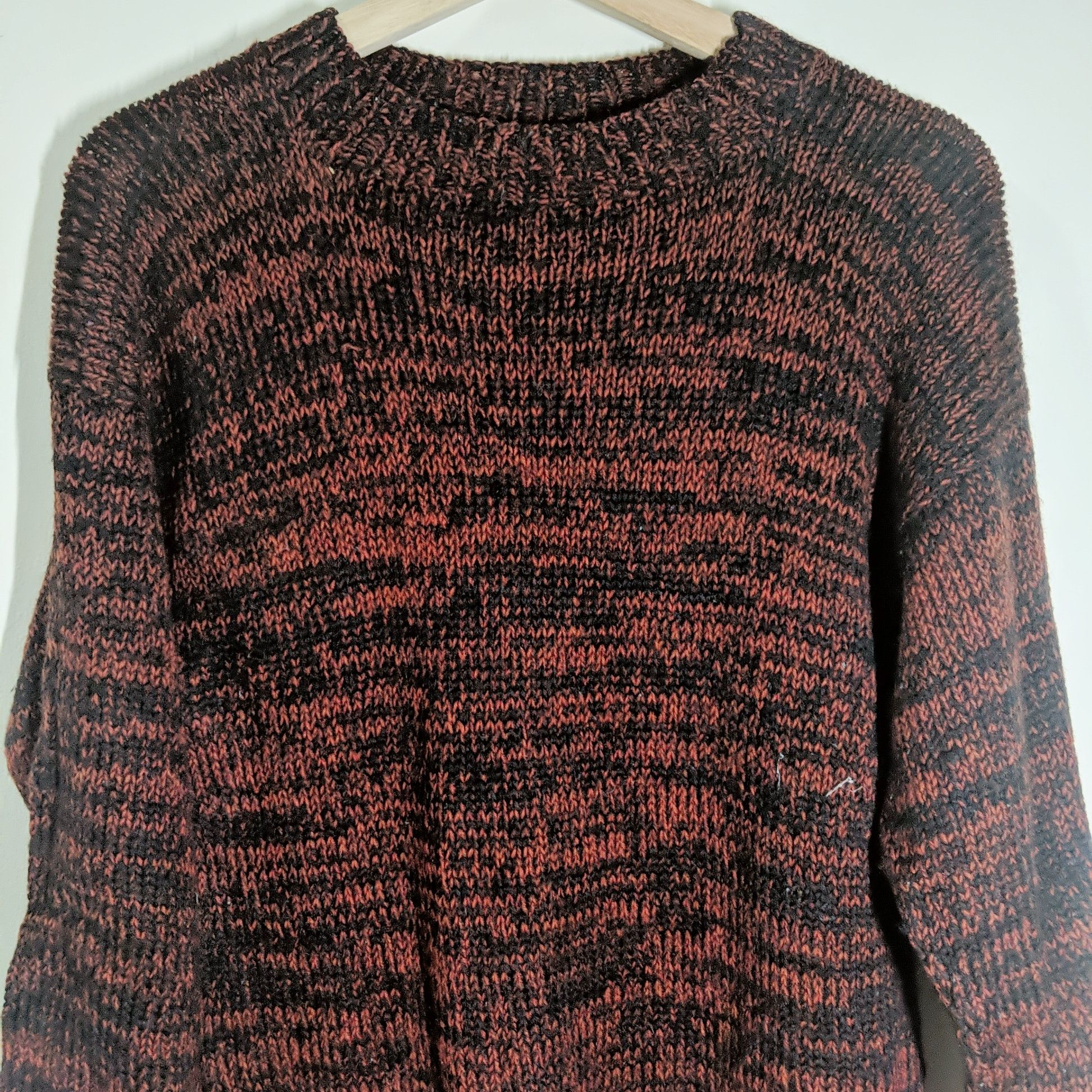 Aran Isles Knitwear × Japanese Brand Vintage Unbranded Knitwear Sweater Jumper Size US M / EU 48-50 / 2 - 9 Thumbnail