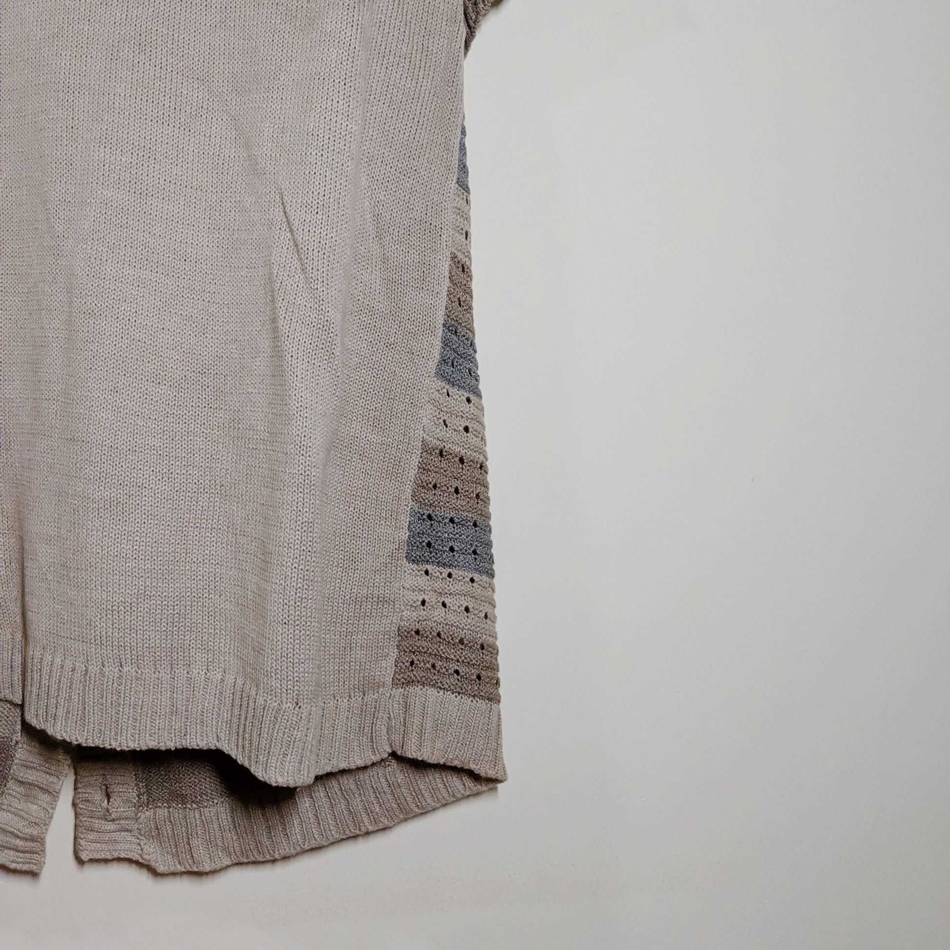 Japanese Brand Vintage Short Sleeve Stripe Polpoa Knitwear Size US M / EU 48-50 / 2 - 4 Thumbnail