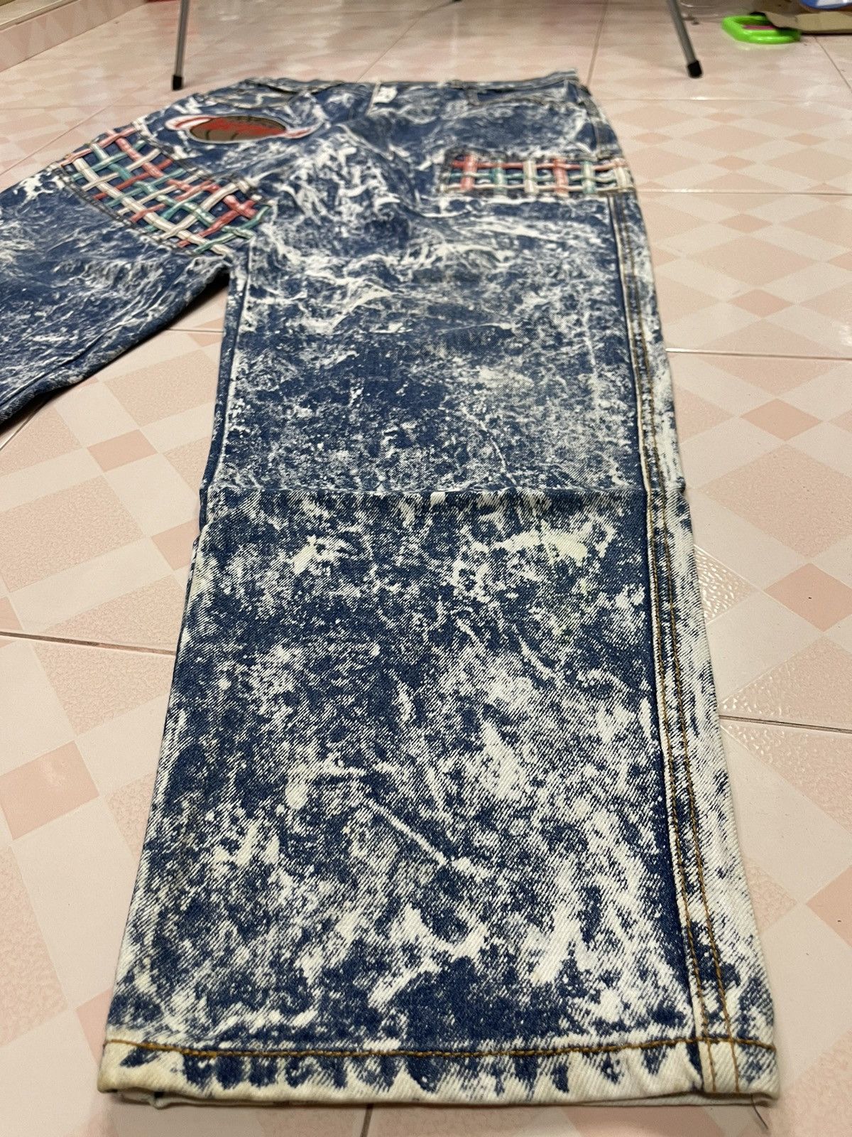 Japanese Brand × Vintage Vintage 80s style CARTINI ACIDWASH JEANS Size US 34 / EU 50 - 7 Thumbnail