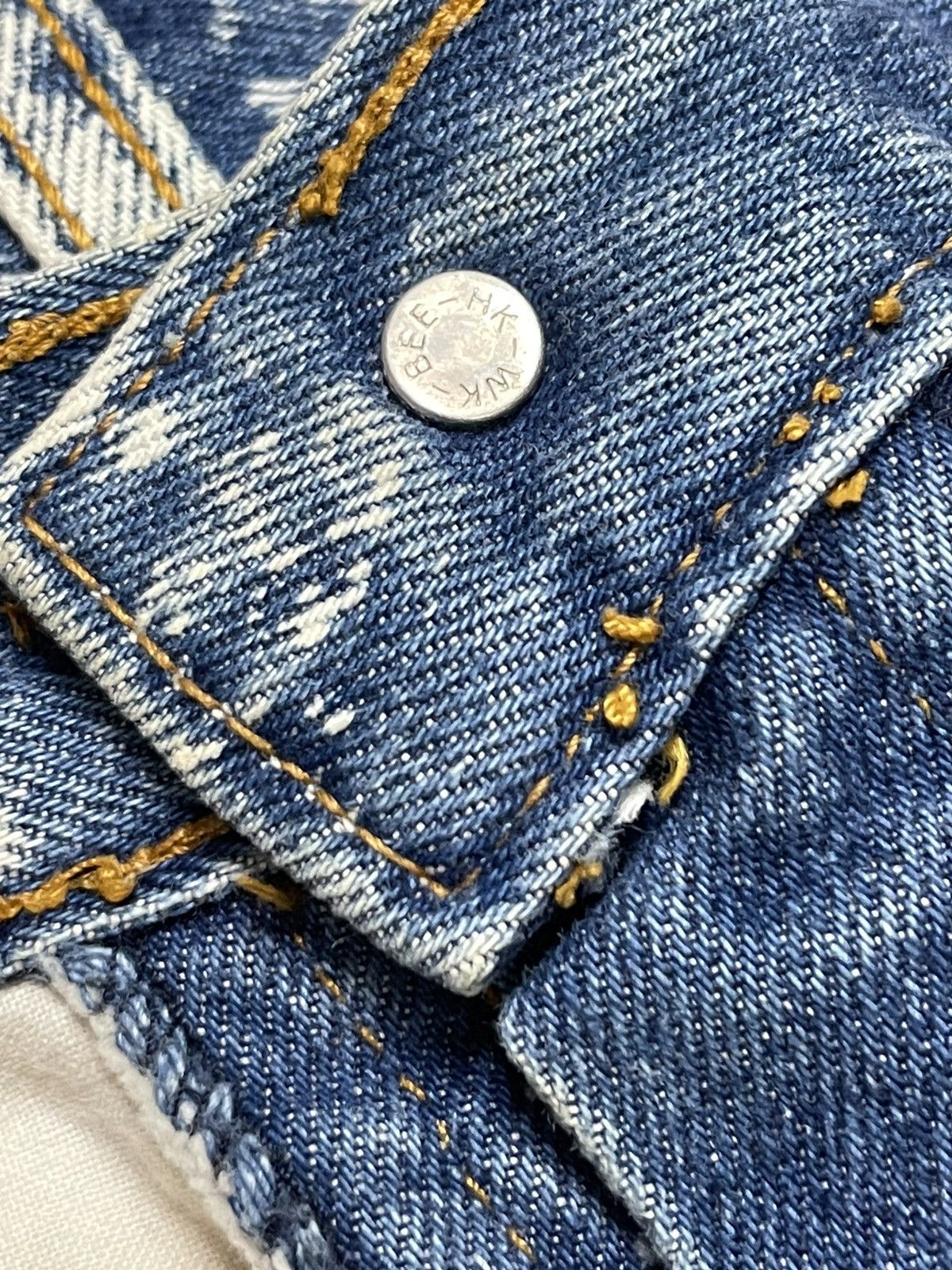 Japanese Brand × Vintage Vintage 80s style CARTINI ACIDWASH JEANS Size US 34 / EU 50 - 19 Thumbnail