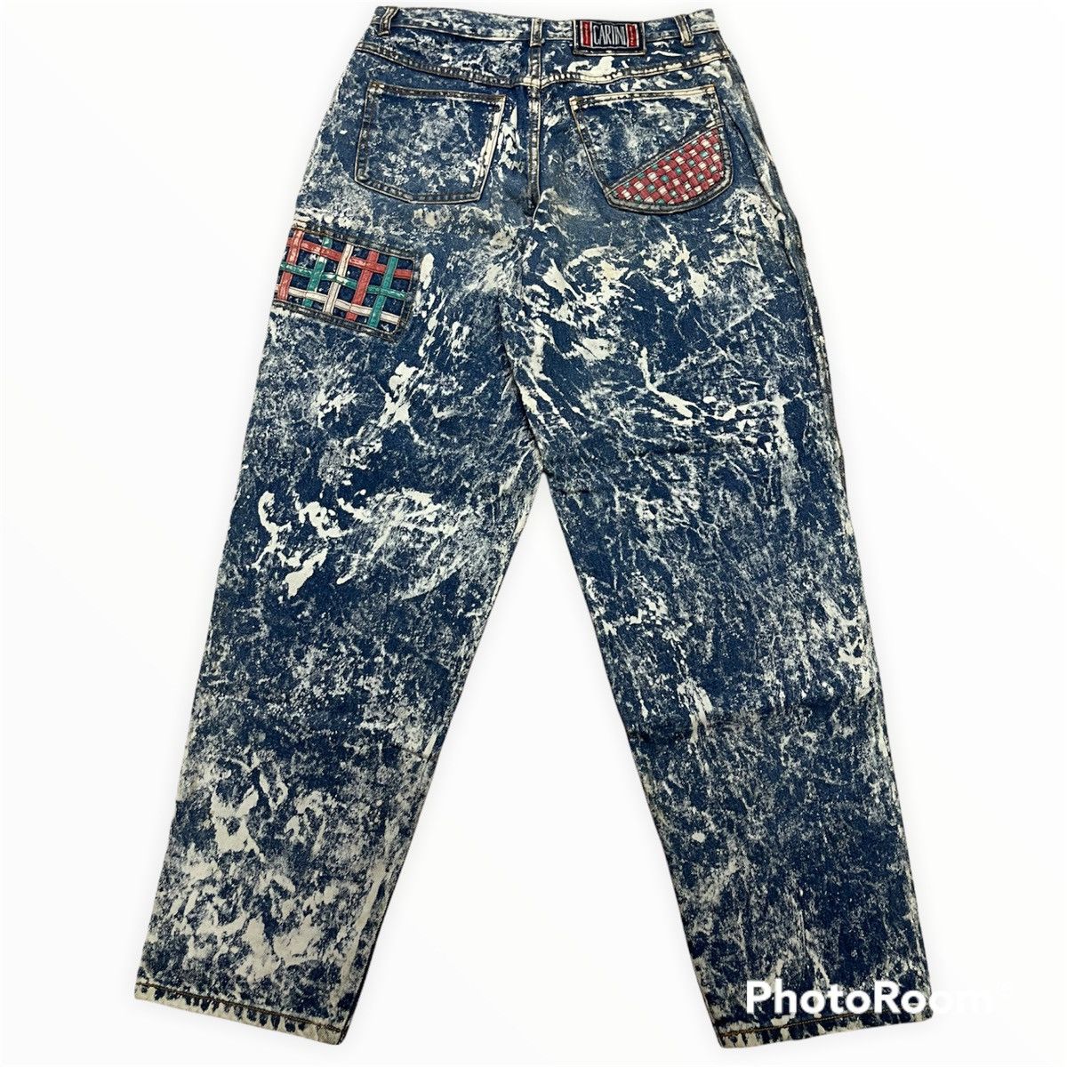 Japanese Brand × Vintage Vintage 80s style CARTINI ACIDWASH JEANS Size US 34 / EU 50 - 2 Thumbnail