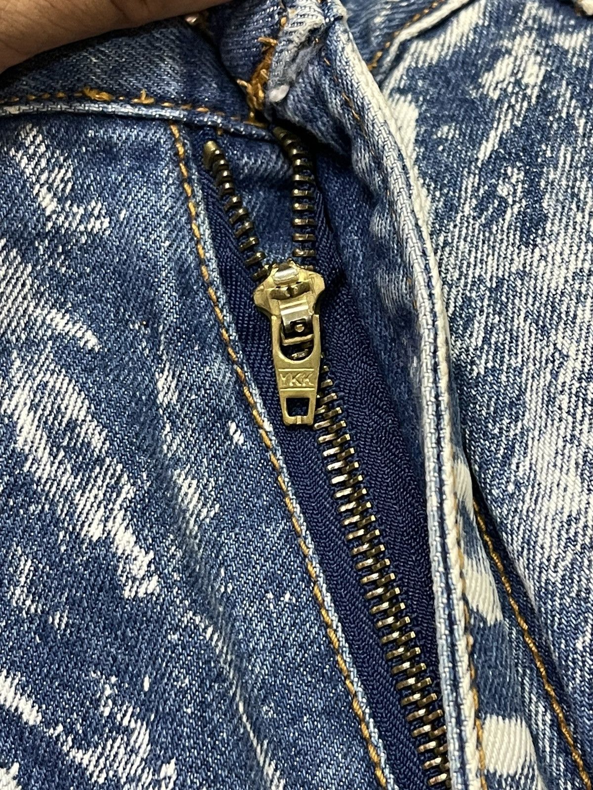 Japanese Brand × Vintage Vintage 80s style CARTINI ACIDWASH JEANS Size US 34 / EU 50 - 11 Thumbnail