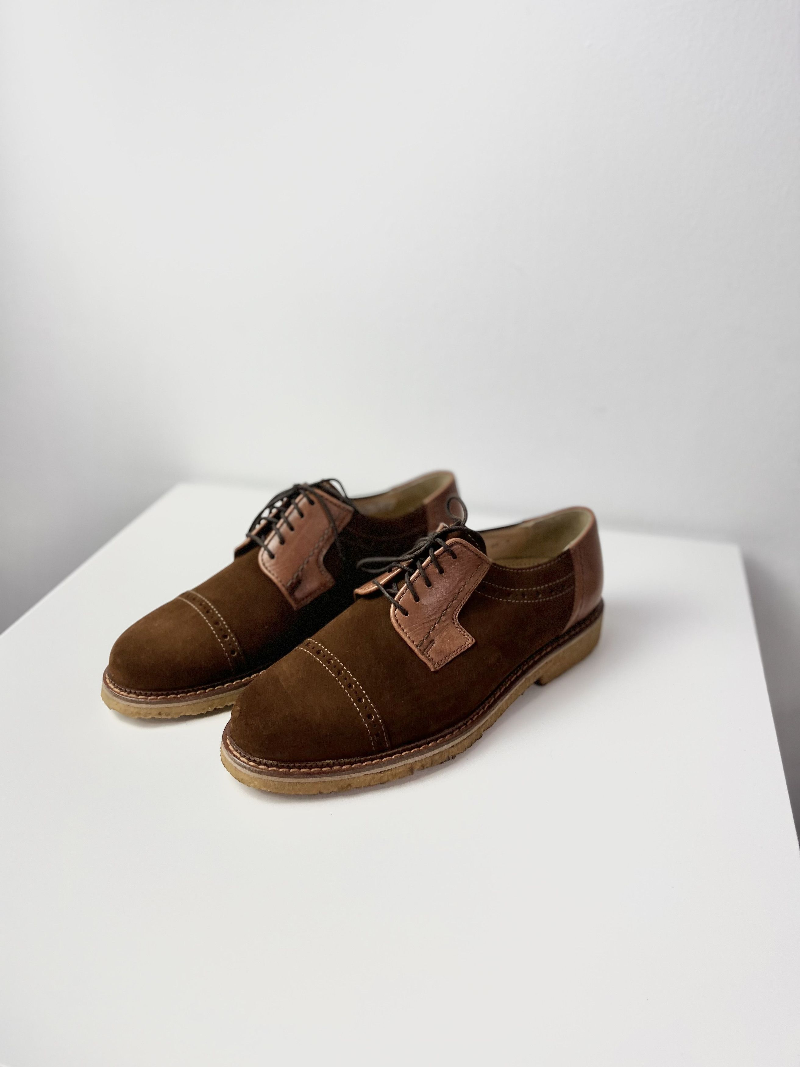 Apollo APOLLO WERTVOLLE HANDARBEIT suede shoes Size US 8.5 / EU 41-42 - 4 Thumbnail