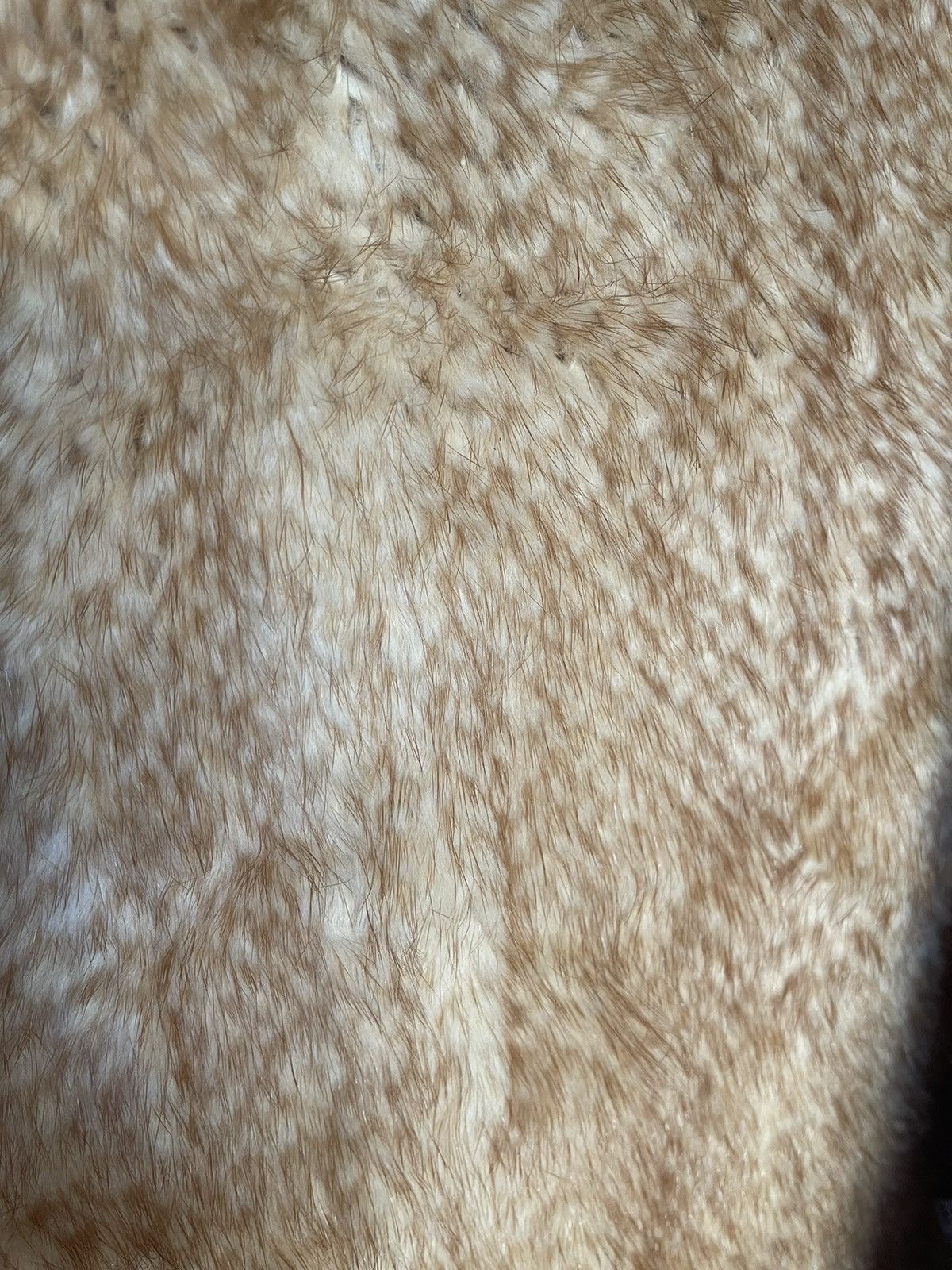 Vera Pelle Rare luxury style MINK FUR ROSES VEST Size 46L - 13 Thumbnail