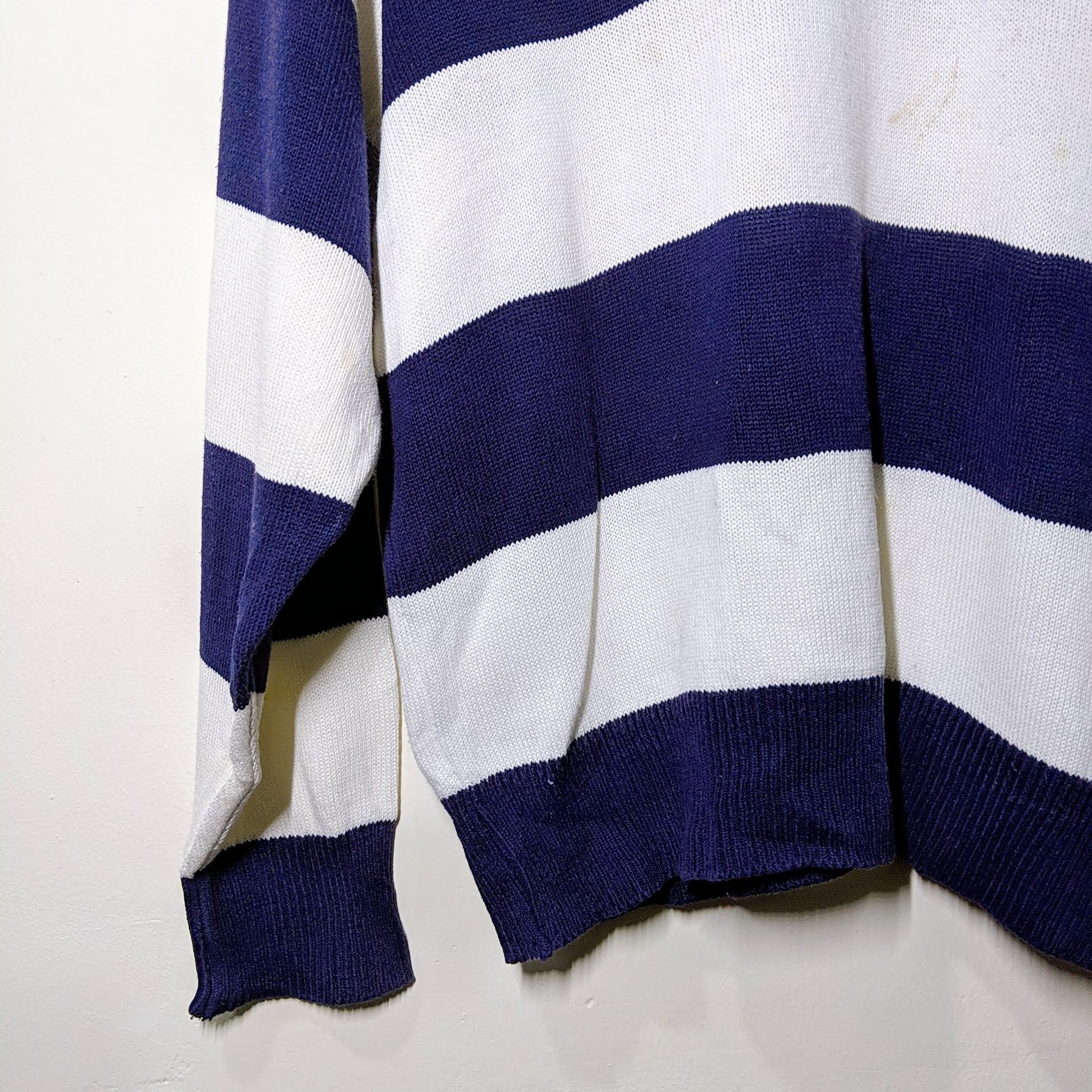 Japanese Brand Vintage Florida Embroidery Logo Stripe Knitwear Jumper Size US M / EU 48-50 / 2 - 11 Thumbnail