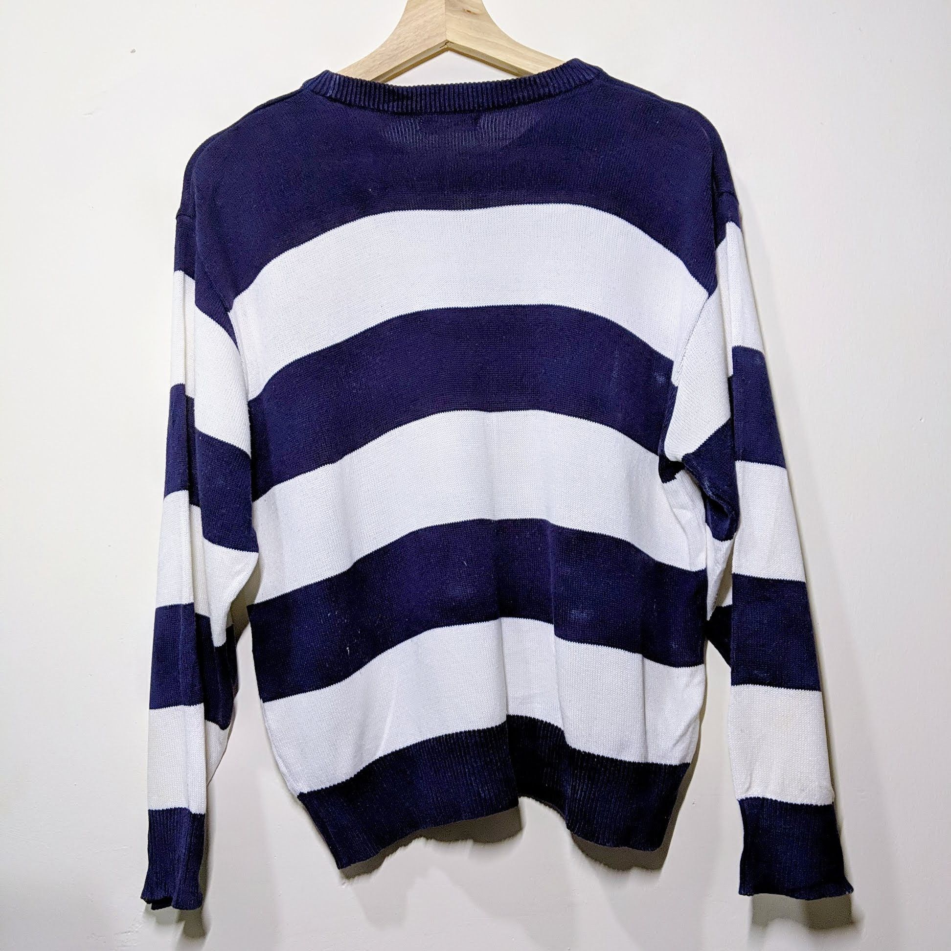 Japanese Brand Vintage Florida Embroidery Logo Stripe Knitwear Jumper Size US M / EU 48-50 / 2 - 7 Thumbnail