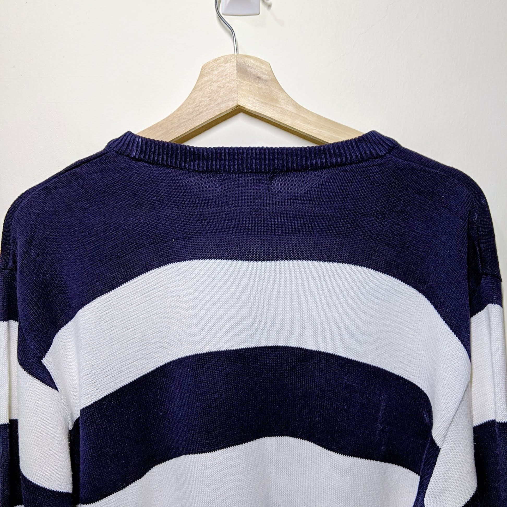 Japanese Brand Vintage Florida Embroidery Logo Stripe Knitwear Jumper Size US M / EU 48-50 / 2 - 6 Thumbnail