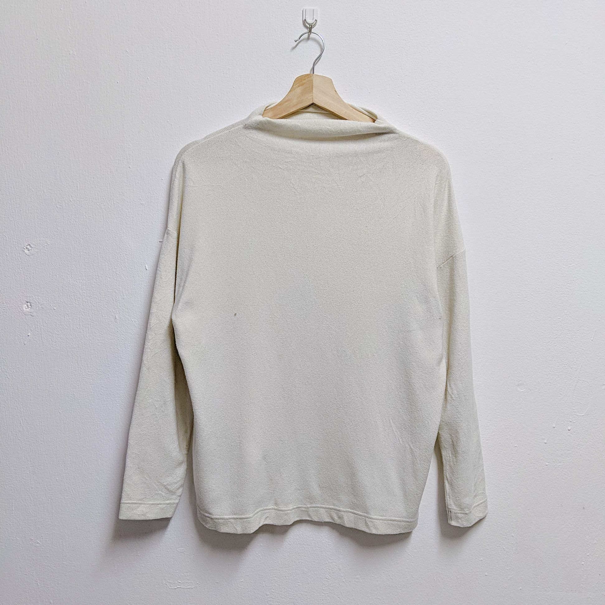 Japanese Brand × Vintage Vintage Japanese Plain Turtle Neck Knitwear Size US M / EU 48-50 / 2 - 11 Thumbnail