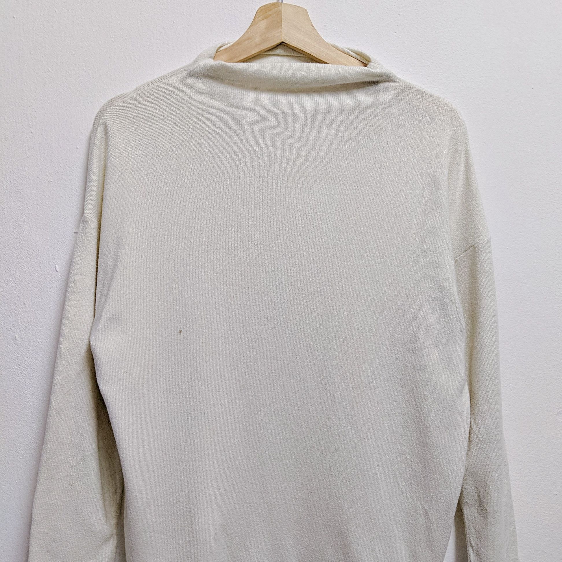 Japanese Brand × Vintage Vintage Japanese Plain Turtle Neck Knitwear Size US M / EU 48-50 / 2 - 8 Thumbnail