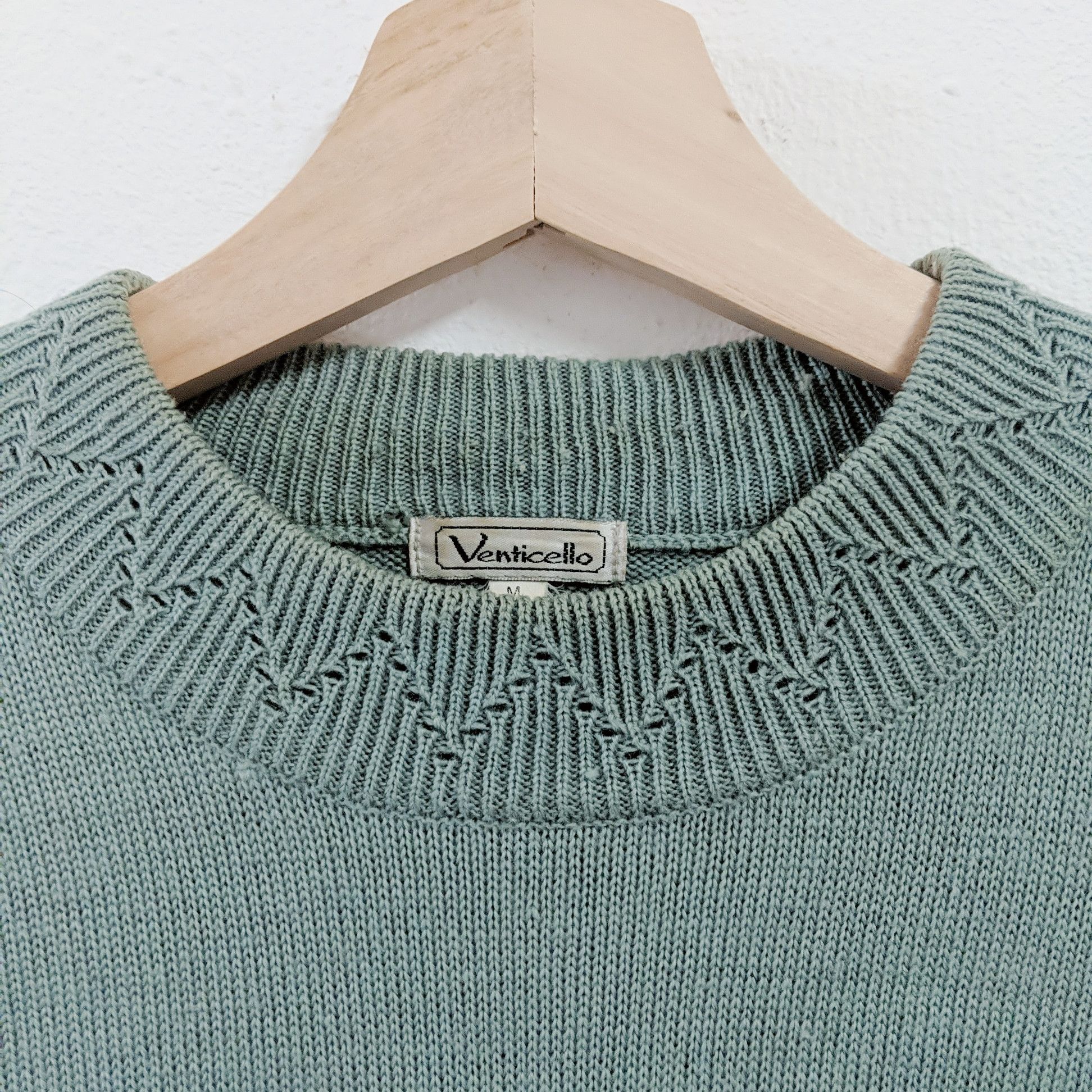Japanese Brand Vintage Venticello Embroidery Knitwear Sweater Jumper Size US S / EU 44-46 / 1 - 2 Thumbnail