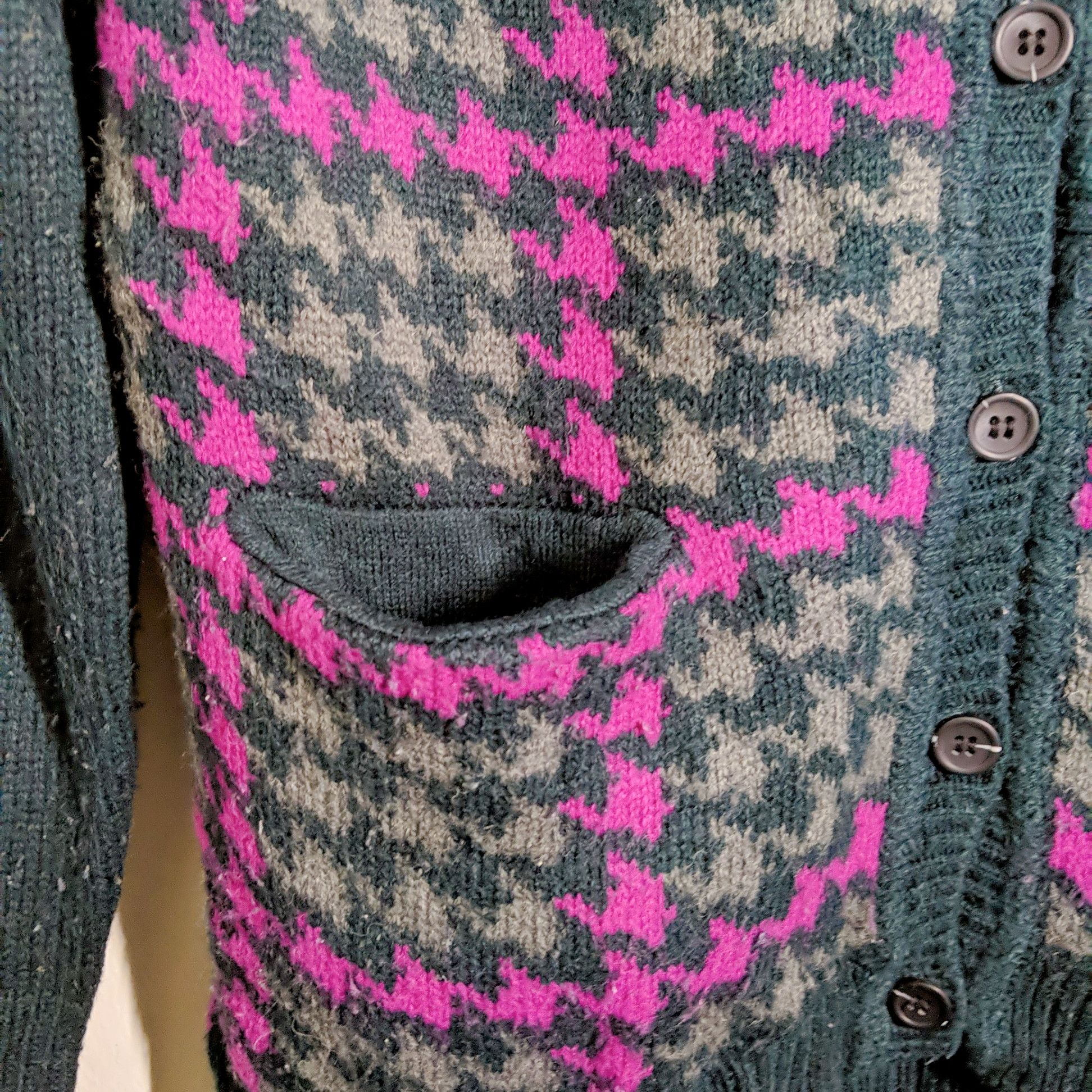 Japanese Brand Vintage Global Work Knitwear Sweater With Pocket Size US S / EU 44-46 / 1 - 3 Thumbnail