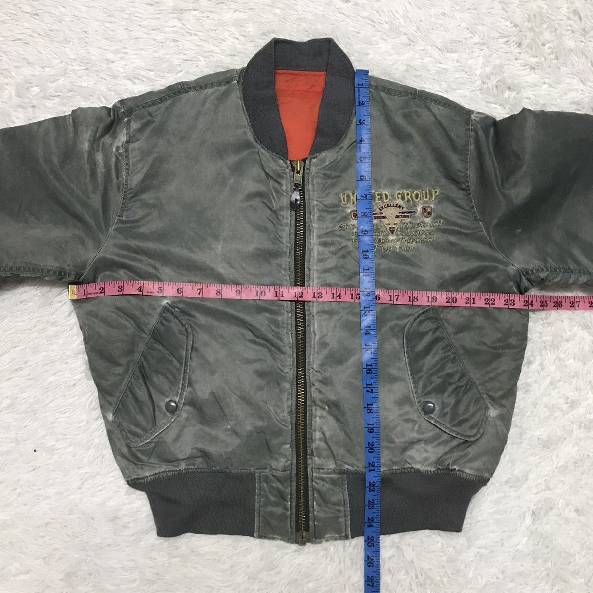 Japanese Brand MA-1 Bomber Jacket Type Machope Size US M / EU 48-50 / 2 - 15 Thumbnail
