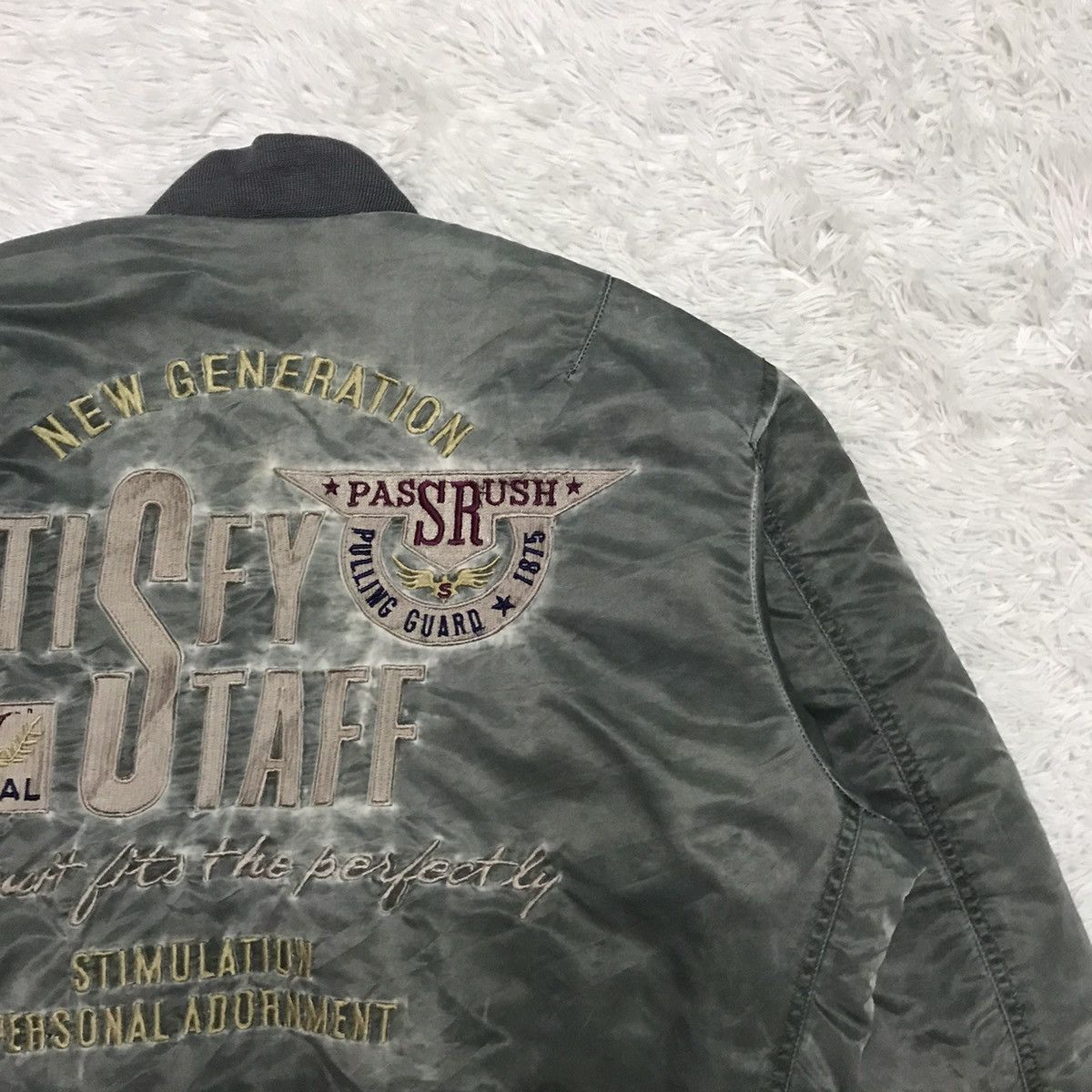 Japanese Brand MA-1 Bomber Jacket Type Machope Size US M / EU 48-50 / 2 - 10 Thumbnail
