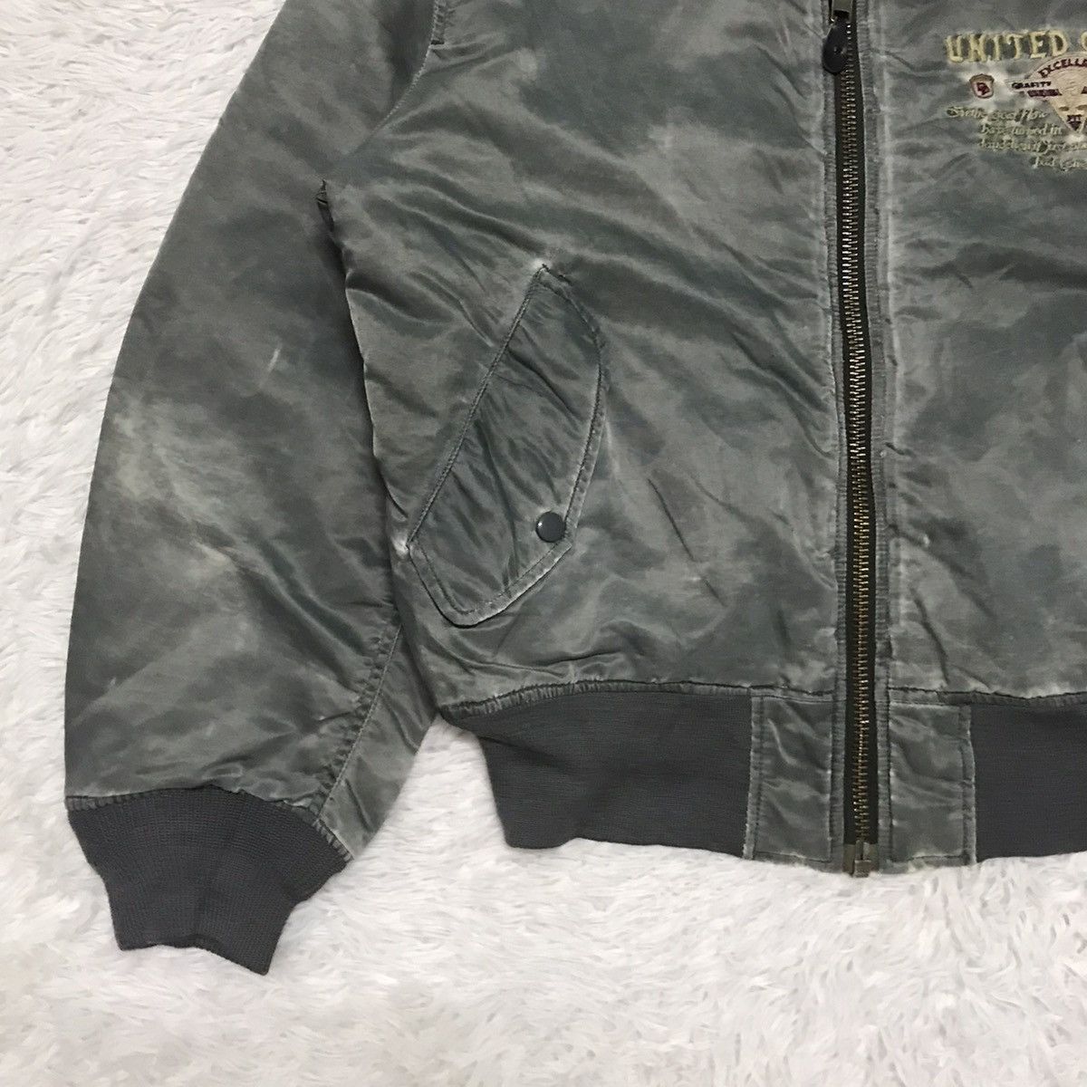 Japanese Brand MA-1 Bomber Jacket Type Machope Size US M / EU 48-50 / 2 - 3 Thumbnail