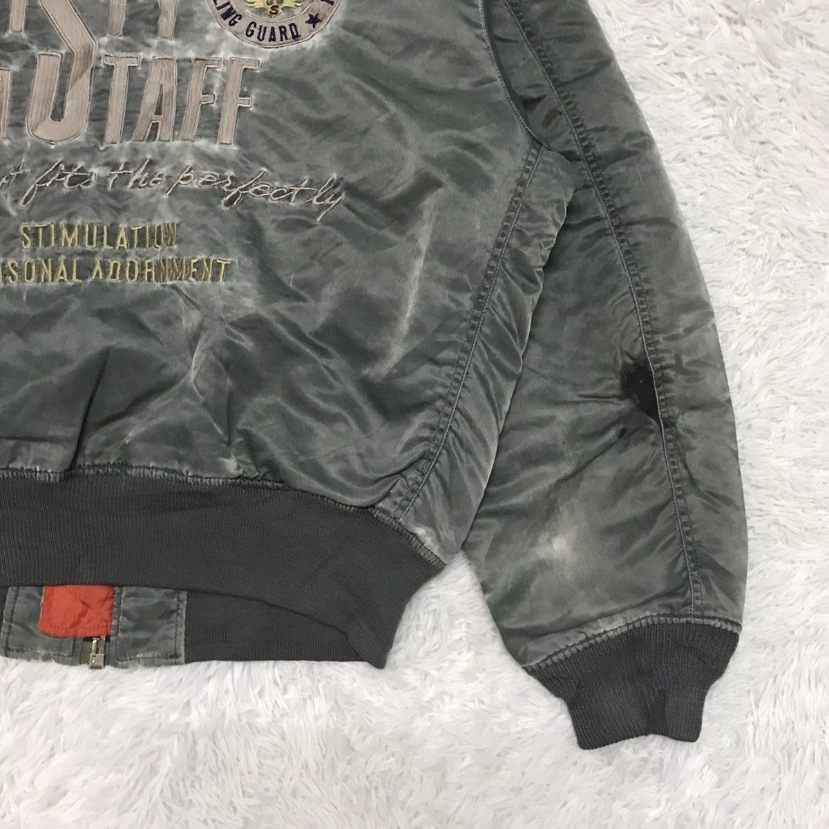 Japanese Brand MA-1 Bomber Jacket Type Machope Size US M / EU 48-50 / 2 - 9 Thumbnail