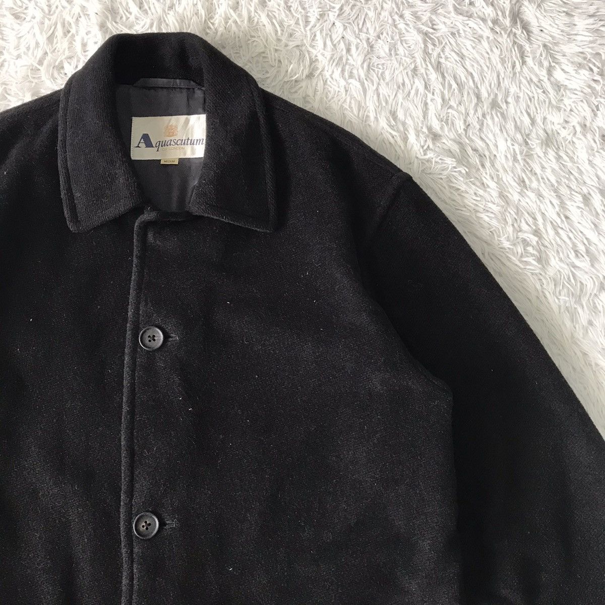 Aquascutum Aquascutum Blend Wool Mid Like Jacket Size US M / EU 48-50 / 2 - 5 Thumbnail