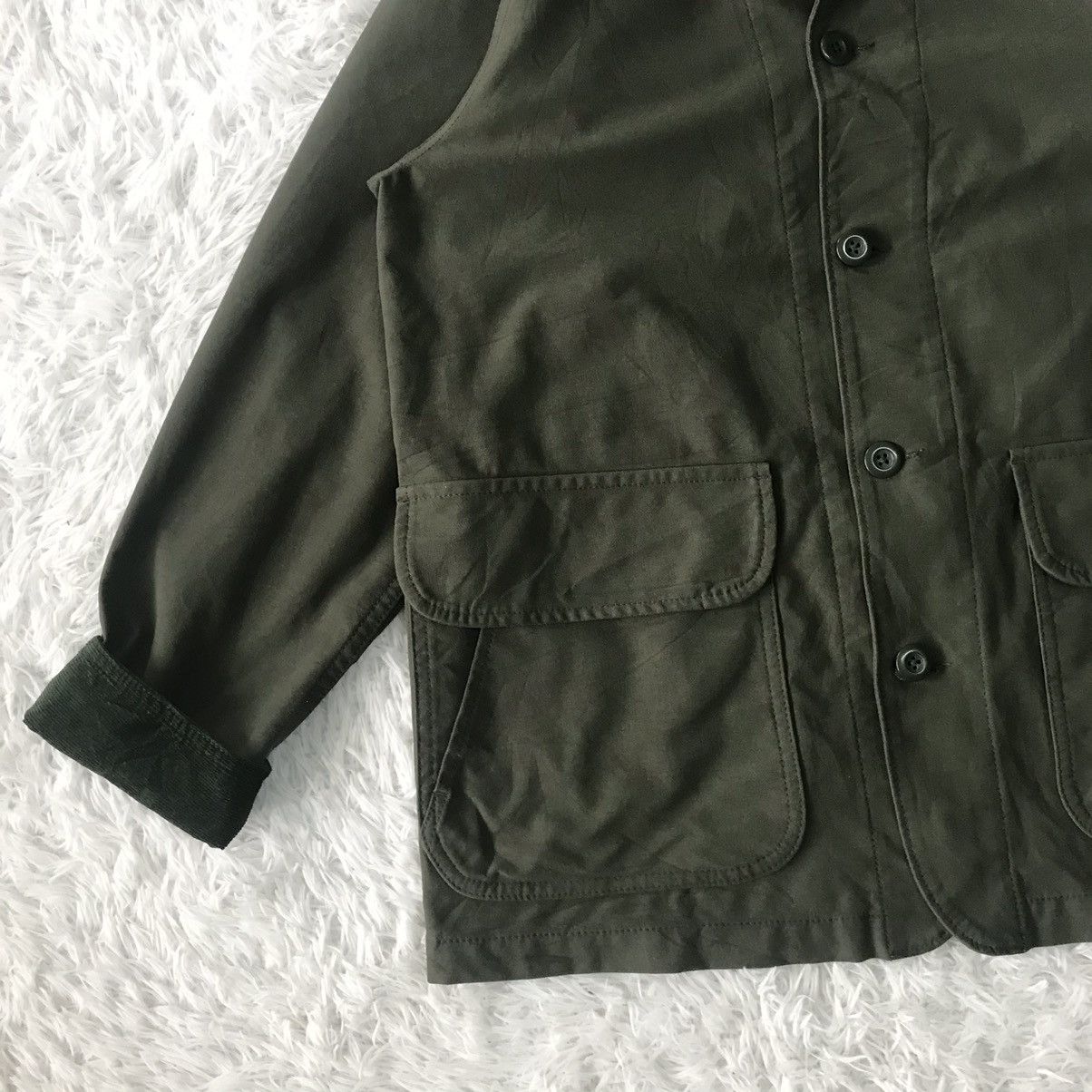Uniqlo Uniqlo Green Military Style Jacket Size US M / EU 48-50 / 2 - 3 Thumbnail